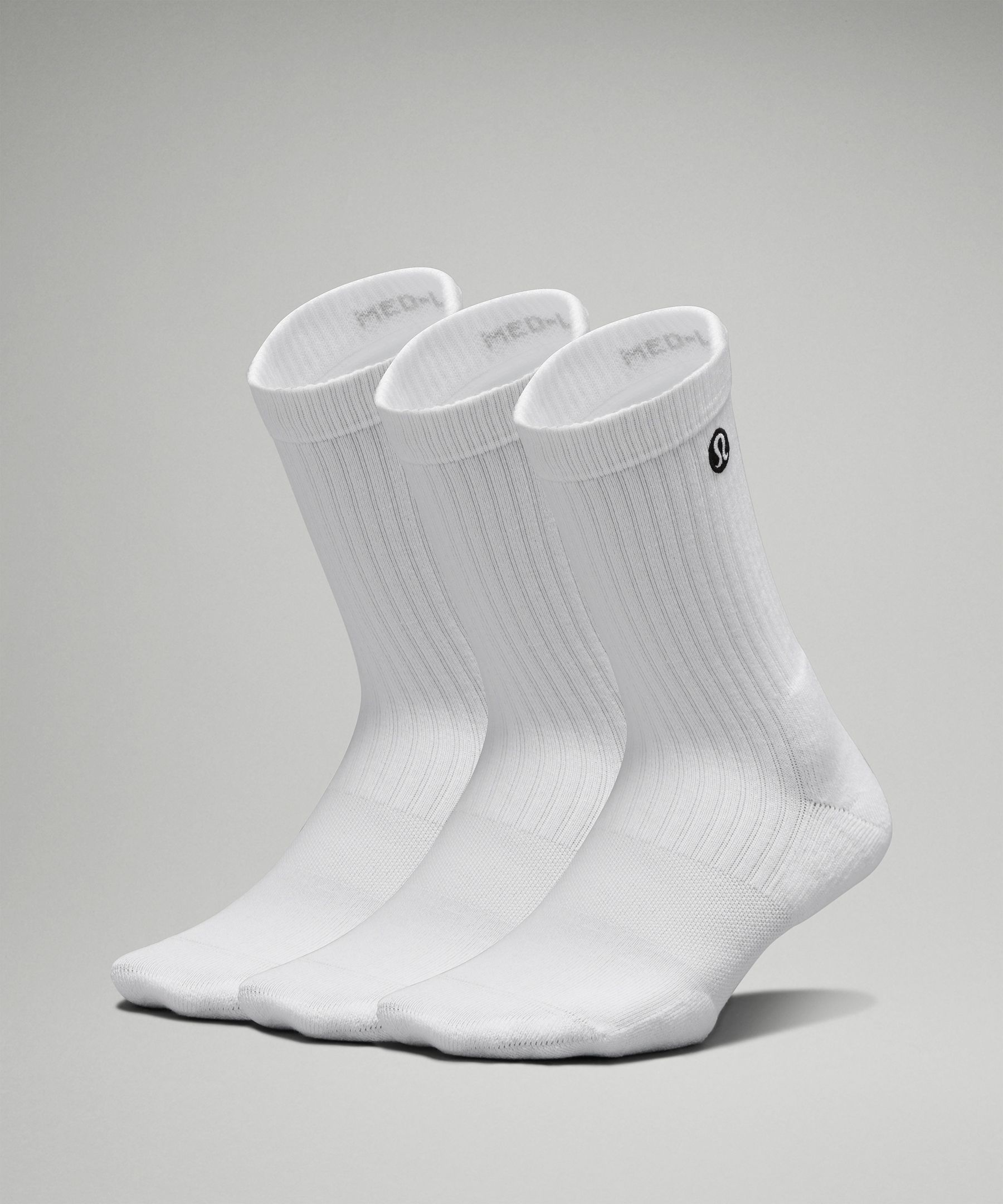 Women's Daily Stride Ribbed Comfort Crew Socks *3 Pack | Women's Socks | lululemon