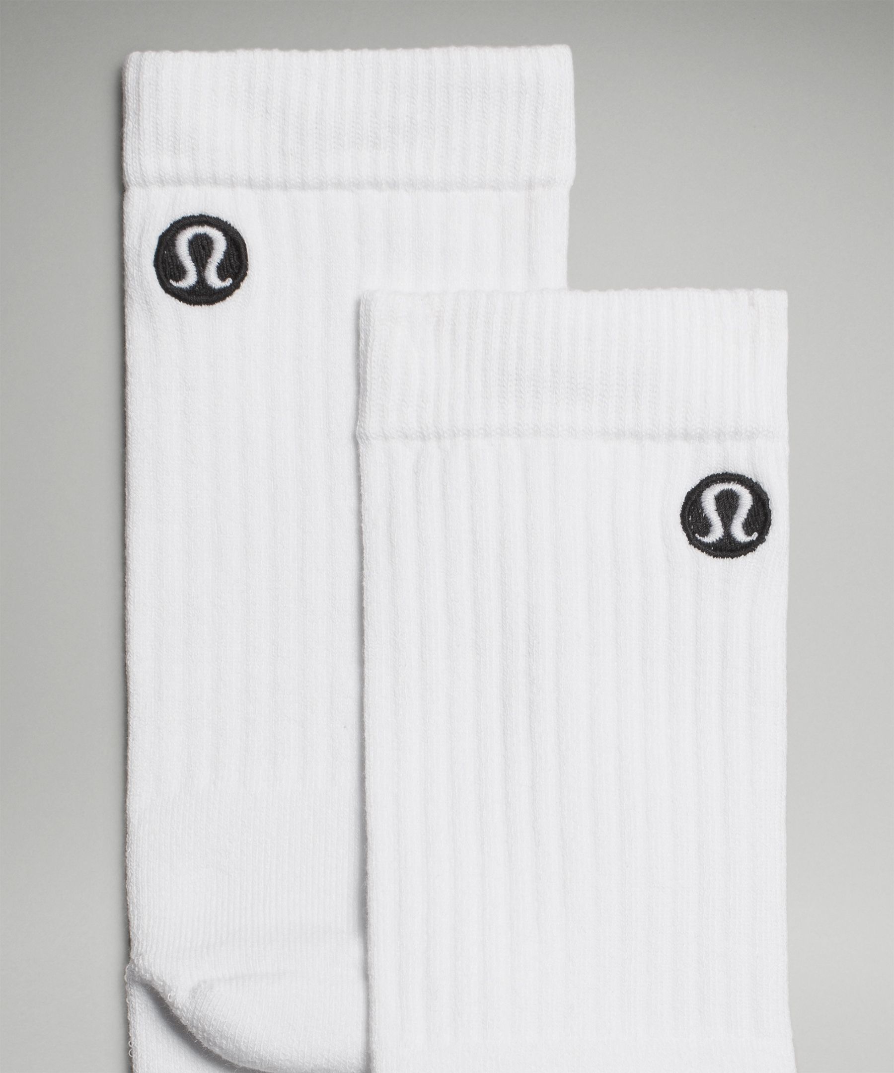 Shop Lululemon Daily Stride Ribbed Comfort Crew Socks 3 Pack