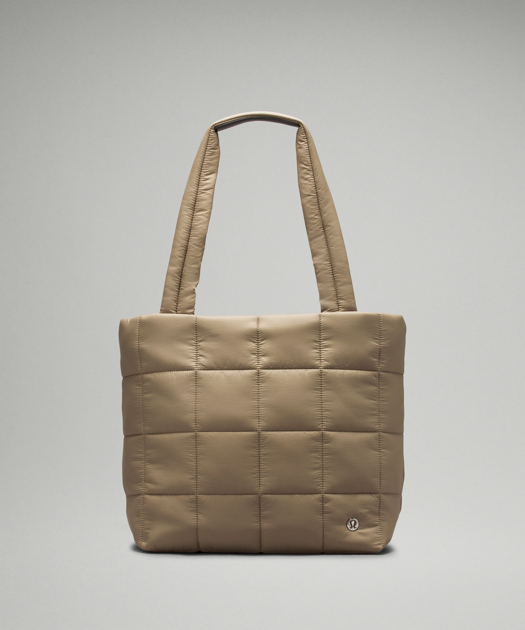 Quilted Grid Tote Bag 12L