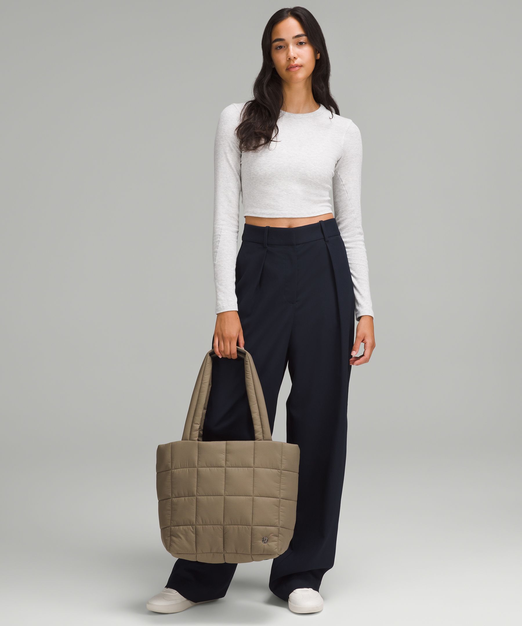 Lululemon selling Quilted Grid bag