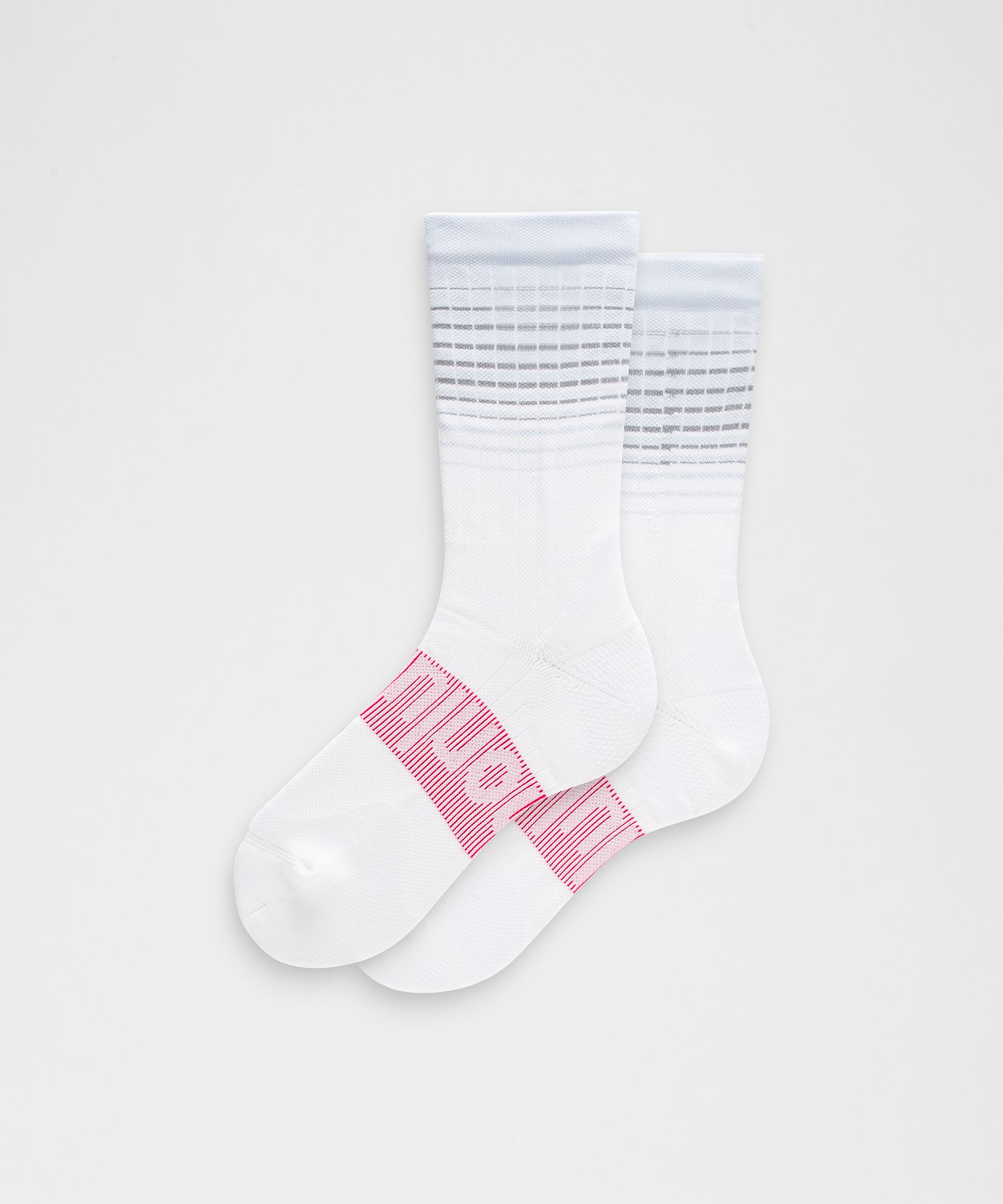 Women's Power Stride Crew Socks Reflective