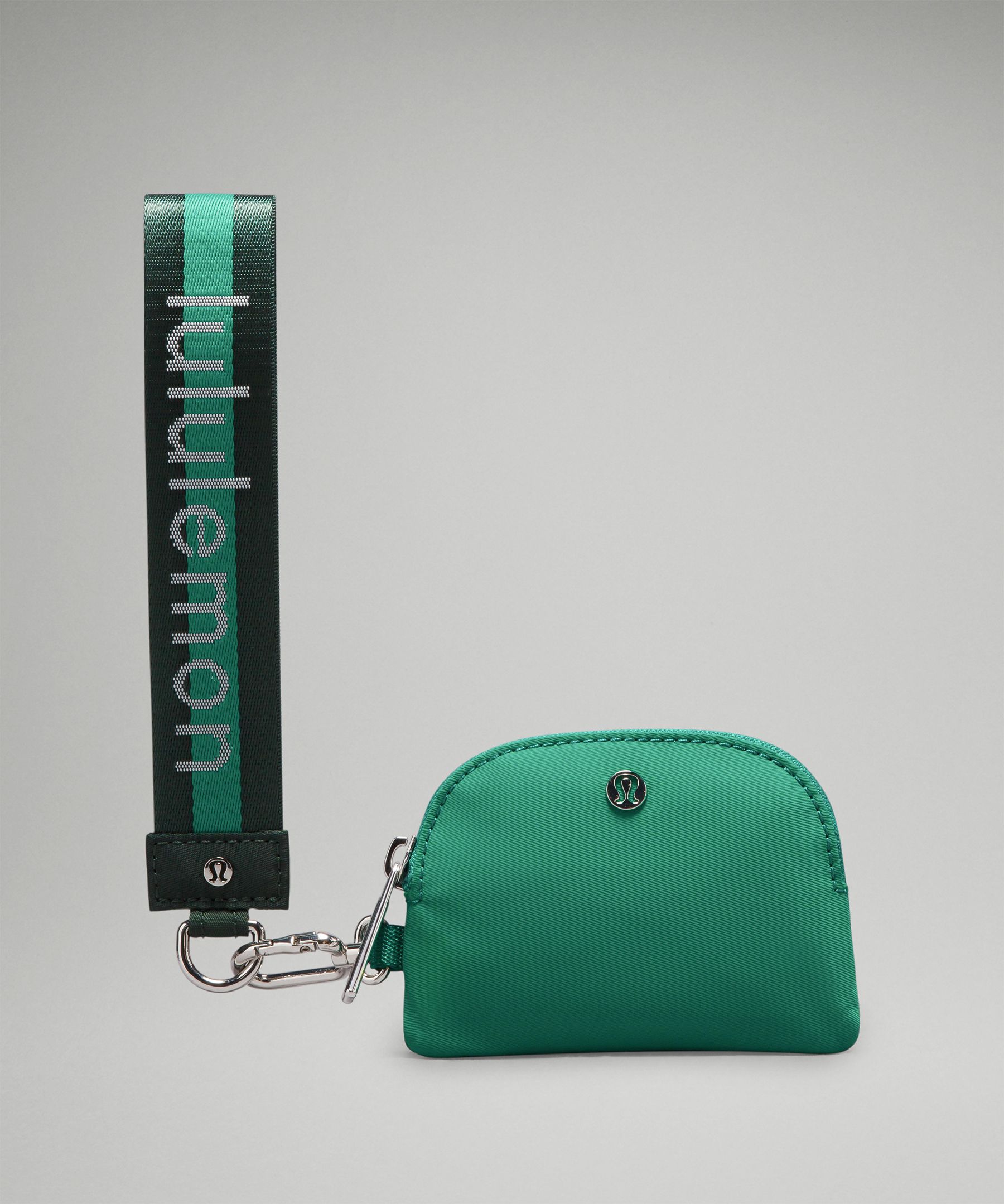 Shop Lululemon Dual Pouch Wristlet Wordmark