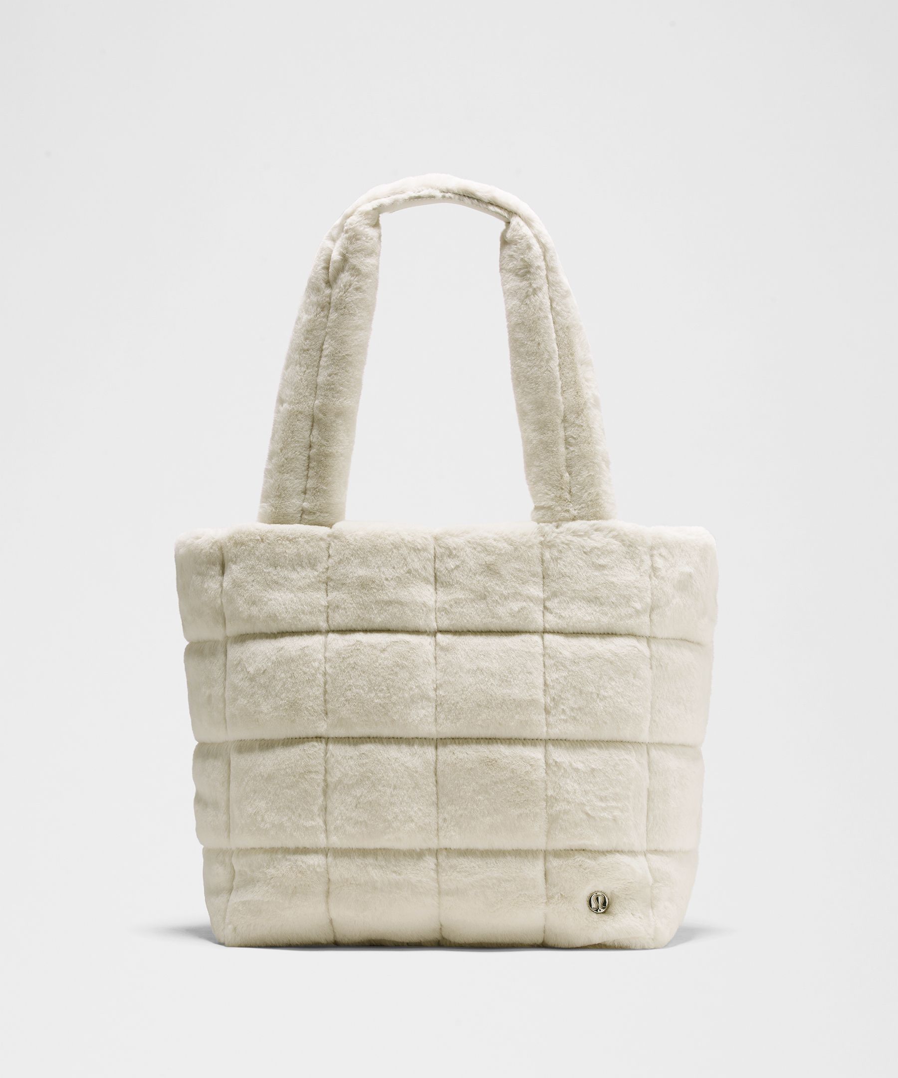 Quilted Grid Tote Bag 12L