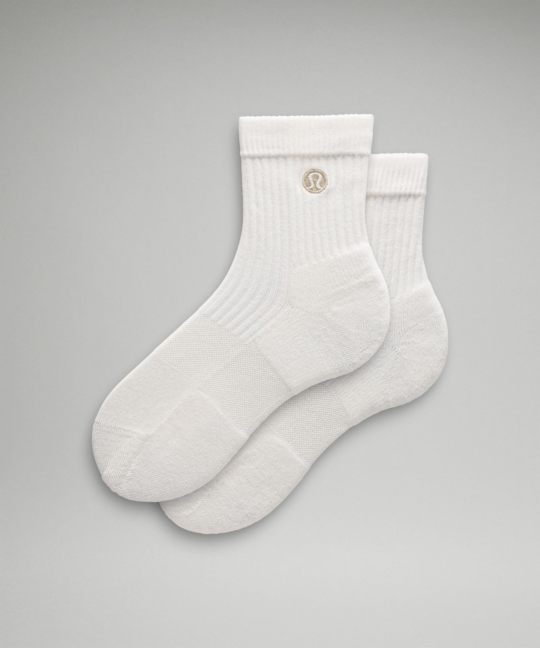 Lululemon Daily Stride Quarter Socks In Brown