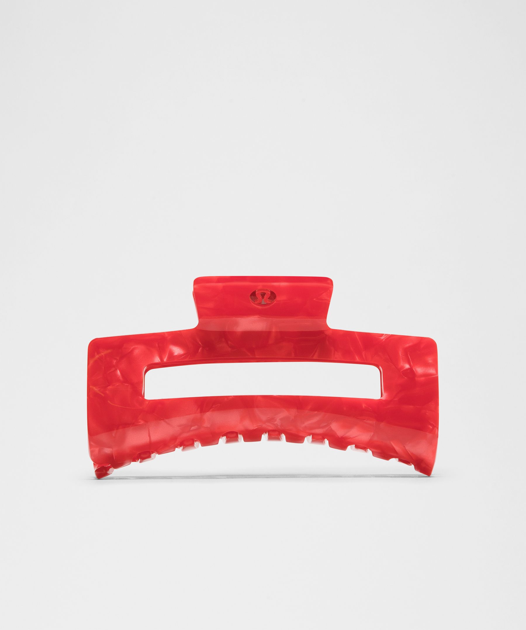Extra Large Claw Hair Clip - Red