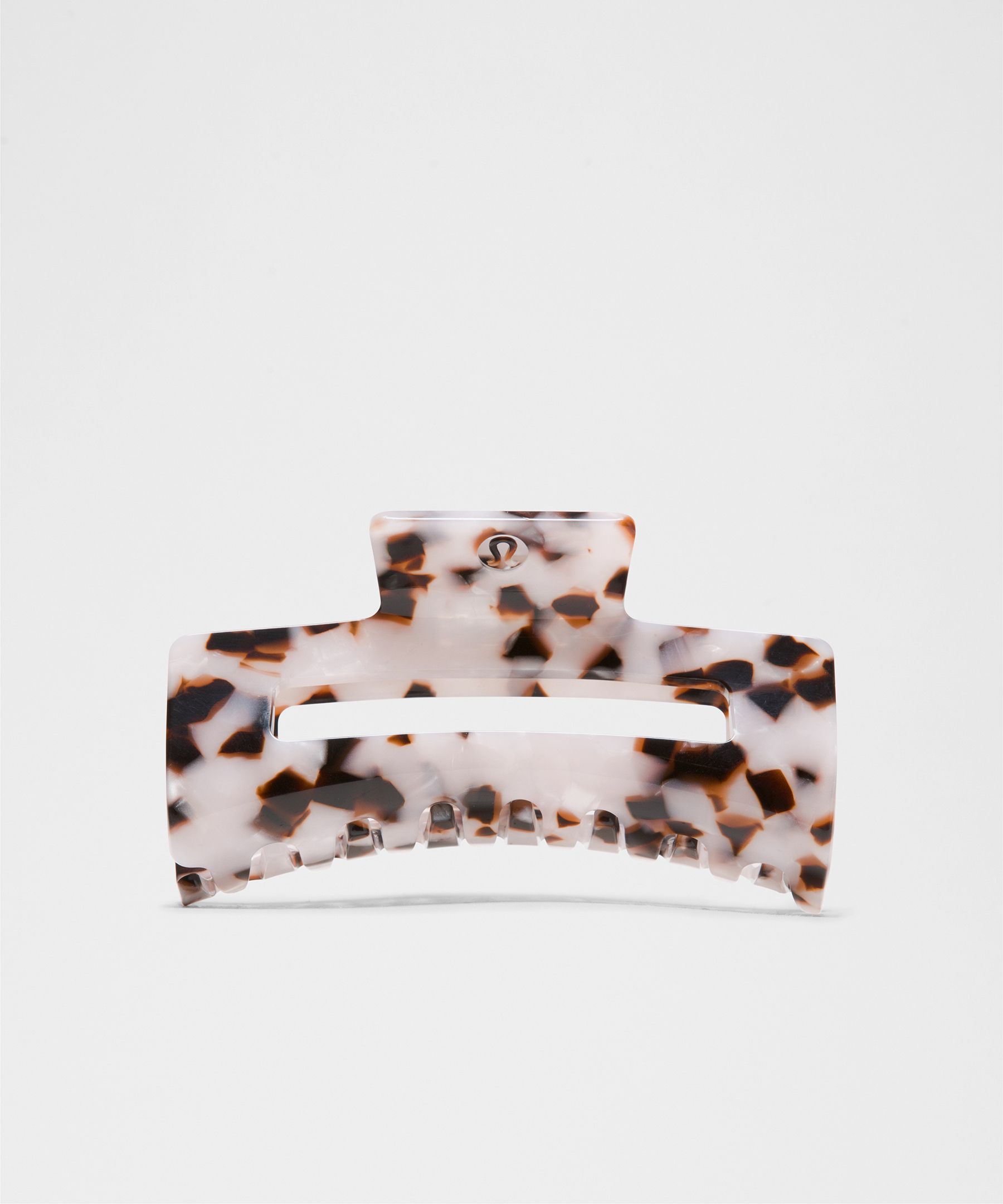 Extra Large Claw Hair Clip - White