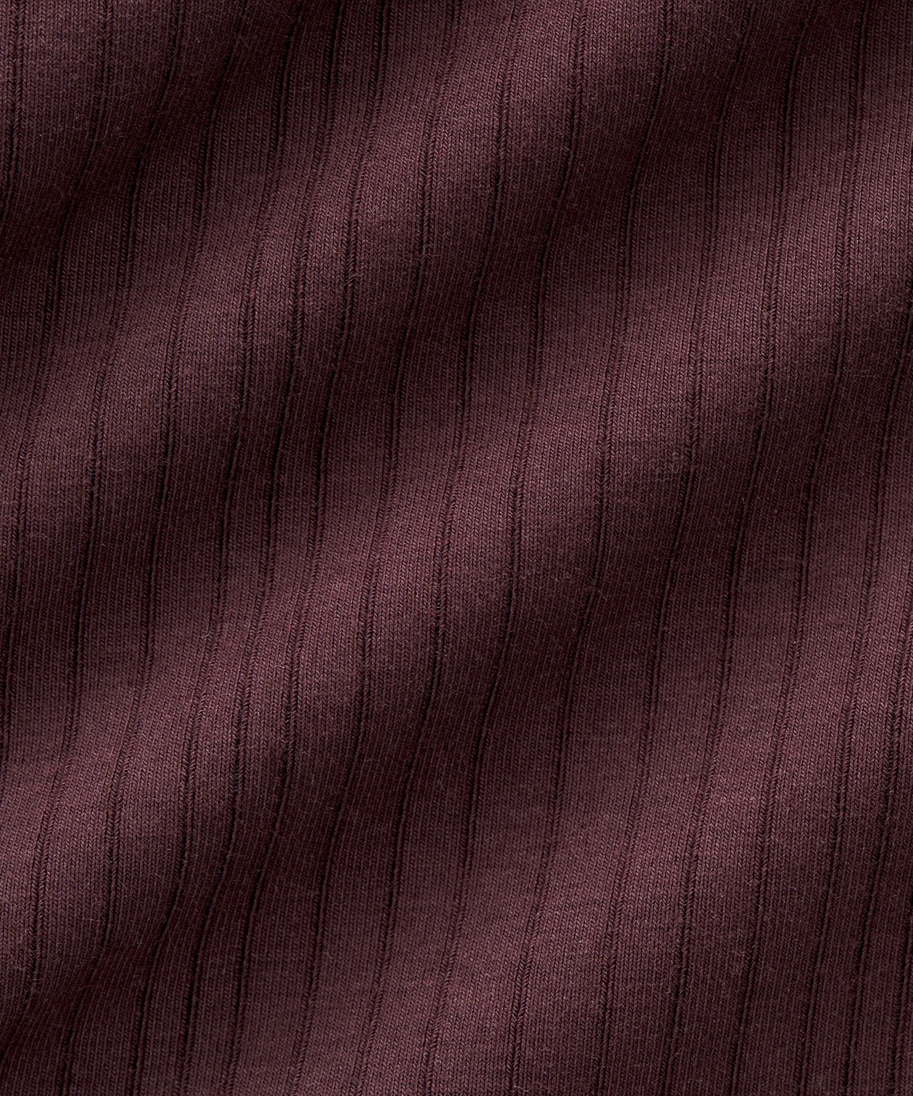 Stretch Cotton Ribbed Logo Super-High-Rise Shortie Underwear