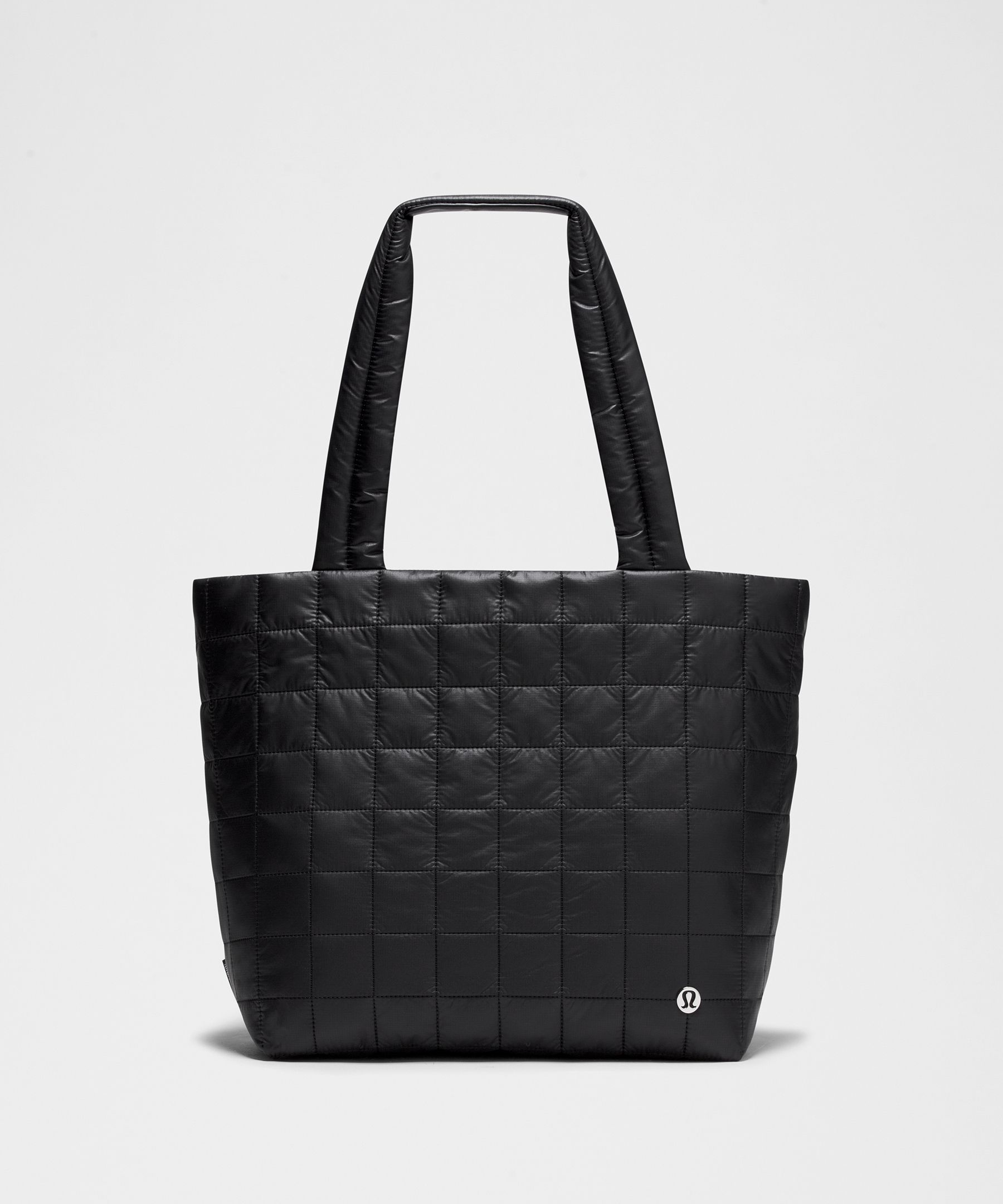 Quilted Grid Tote Bag 12L