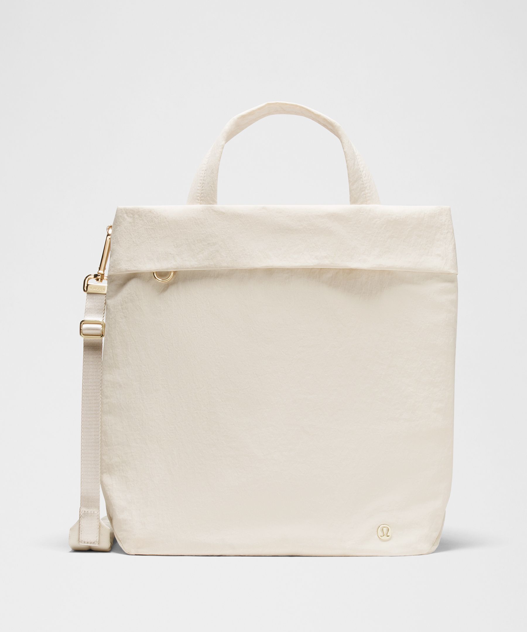 lululemon Tote Bag On My Level 20L - Light Ivory/Gold, One Size