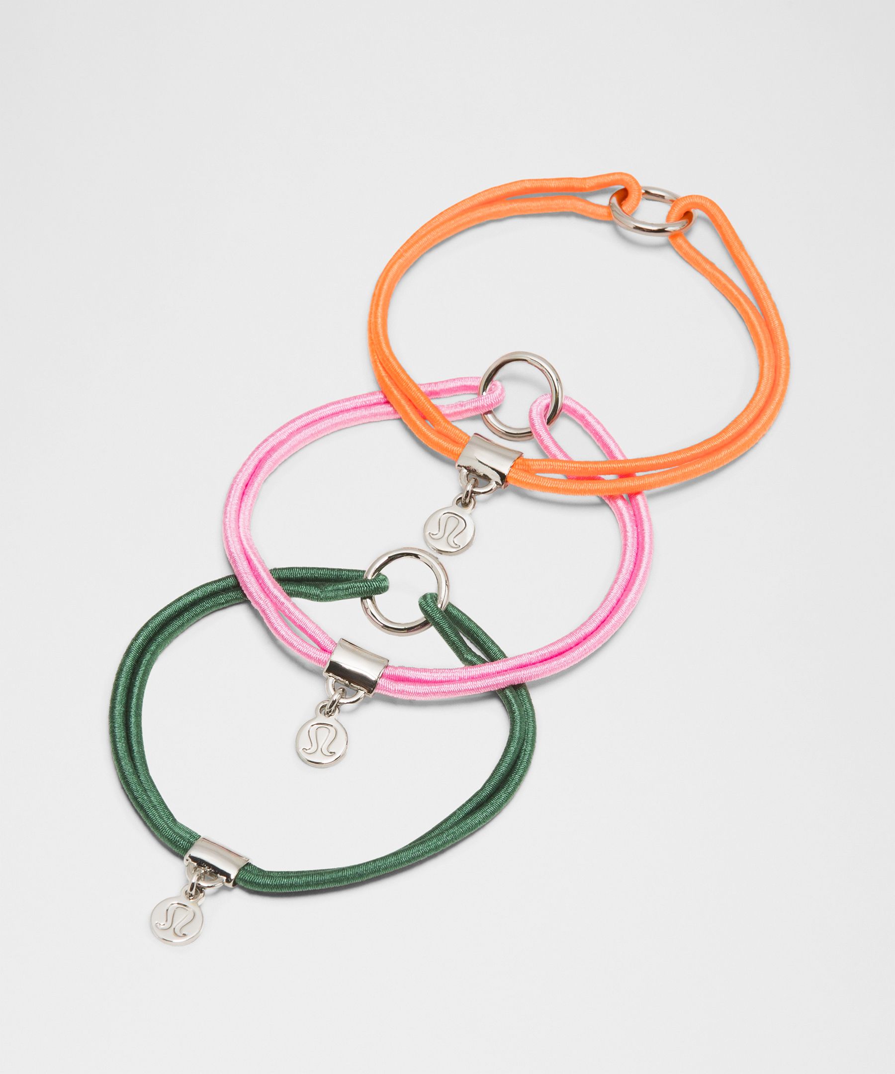 Logo Bead Hair Ties *3 Pack