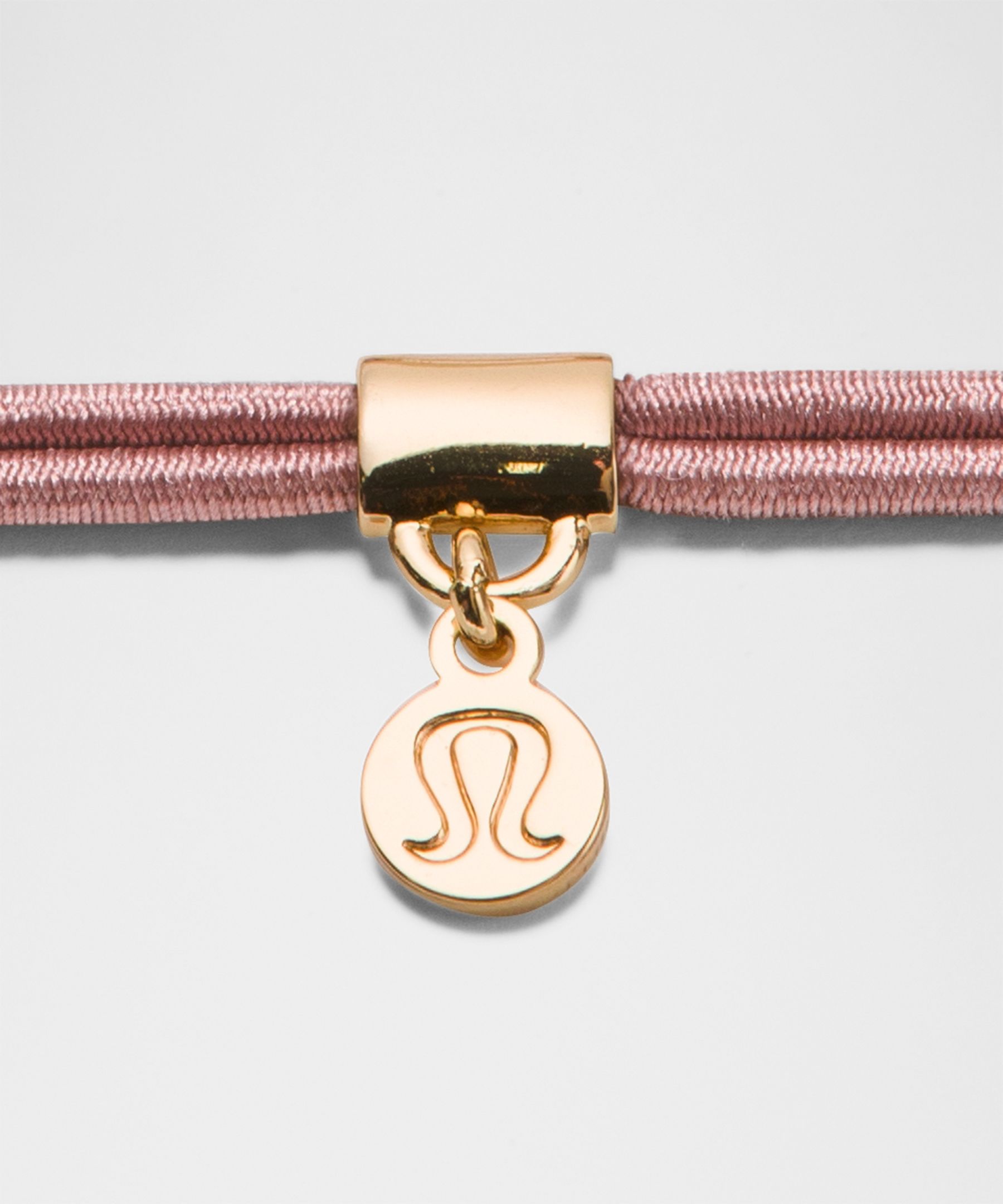 Logo Bead Hair Ties