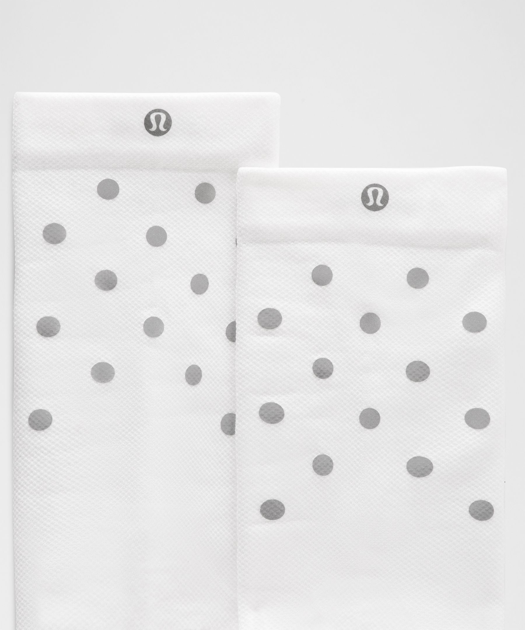 Lululemon Power Stride Crew Socks Dot Reflective