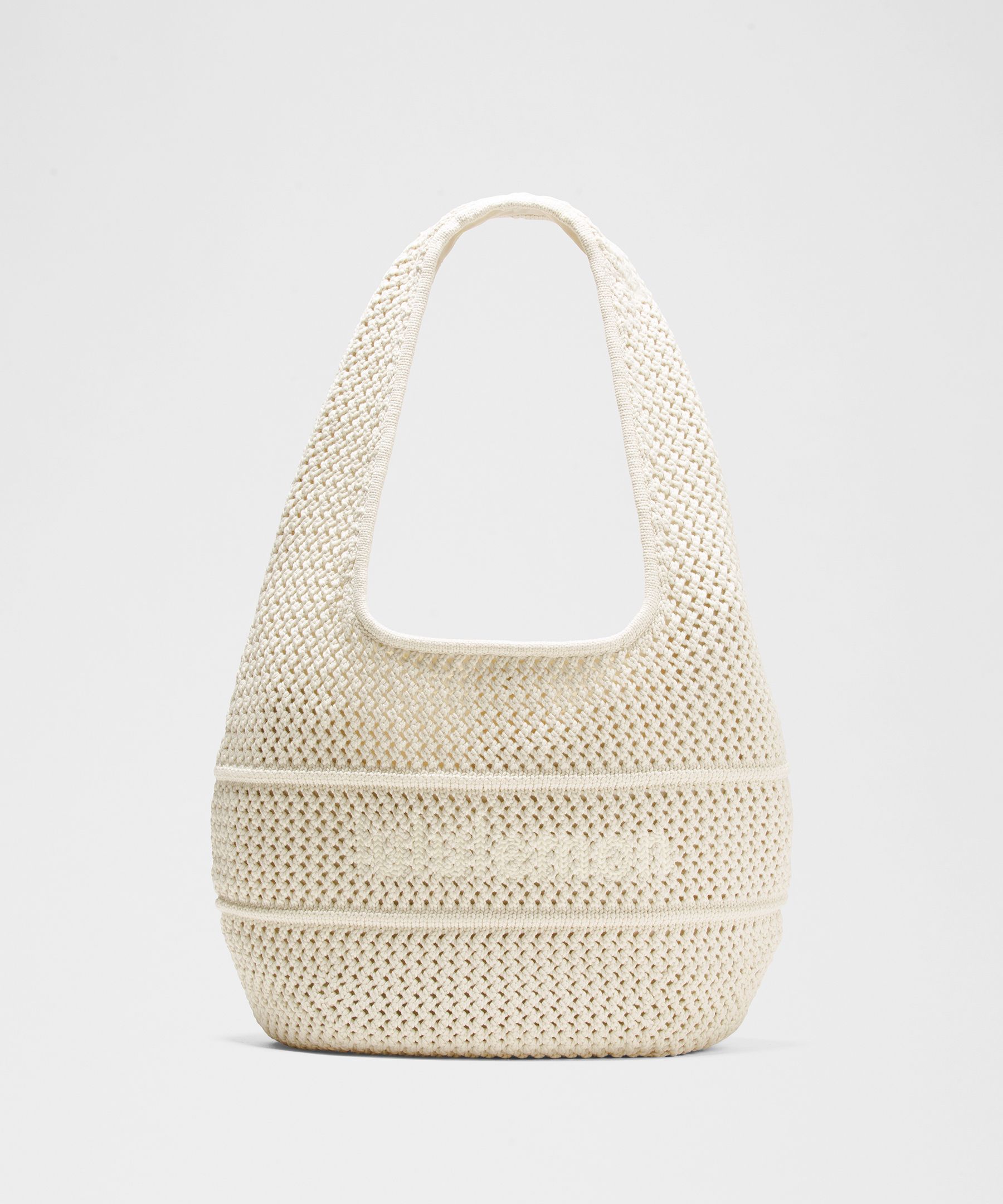 lululemon - Cotton Crochet Shoulder Bag 7L - White,neutral/Light Ivory