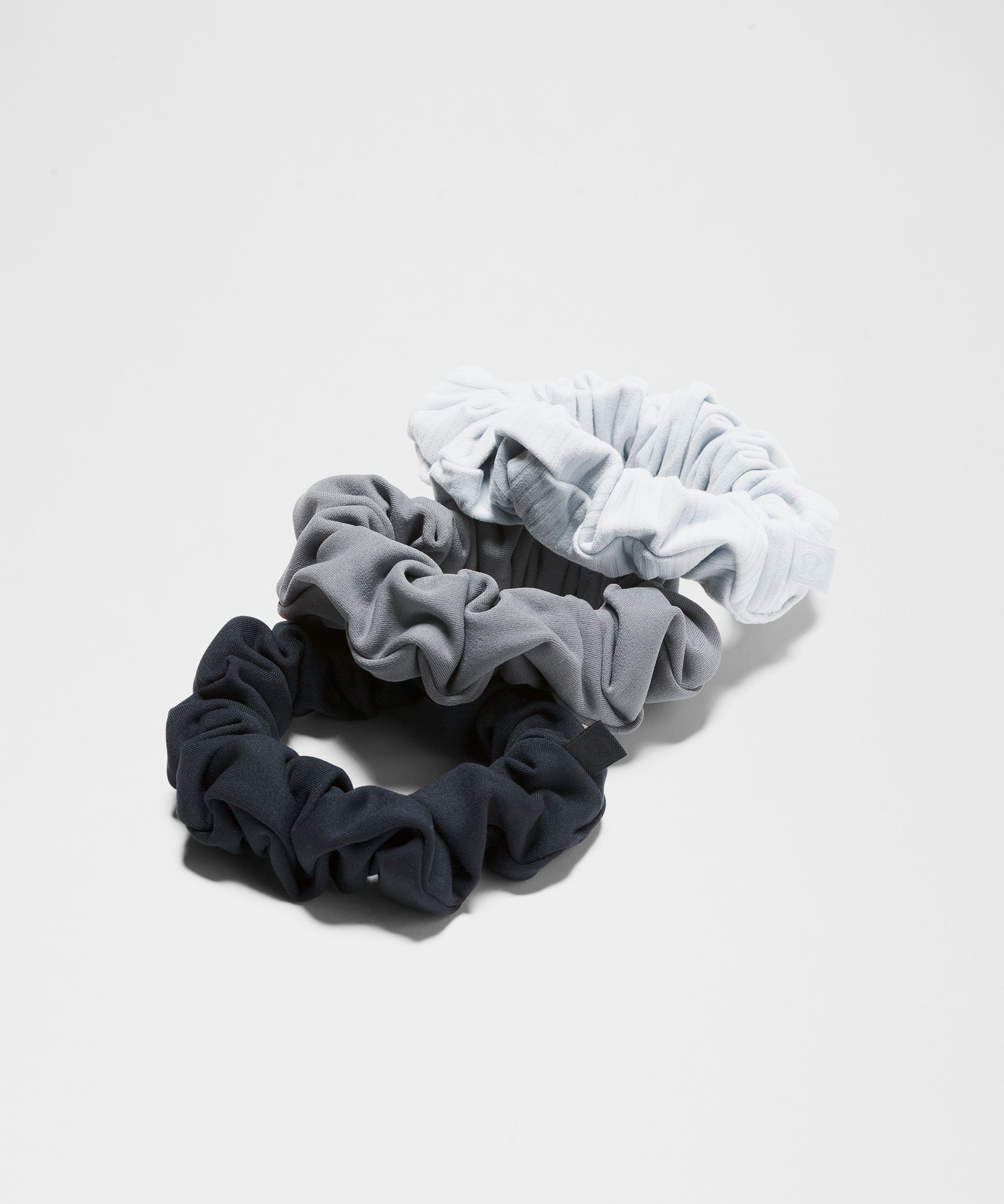 Uplifting Scrunchies 3 Pack - Blue,Navy