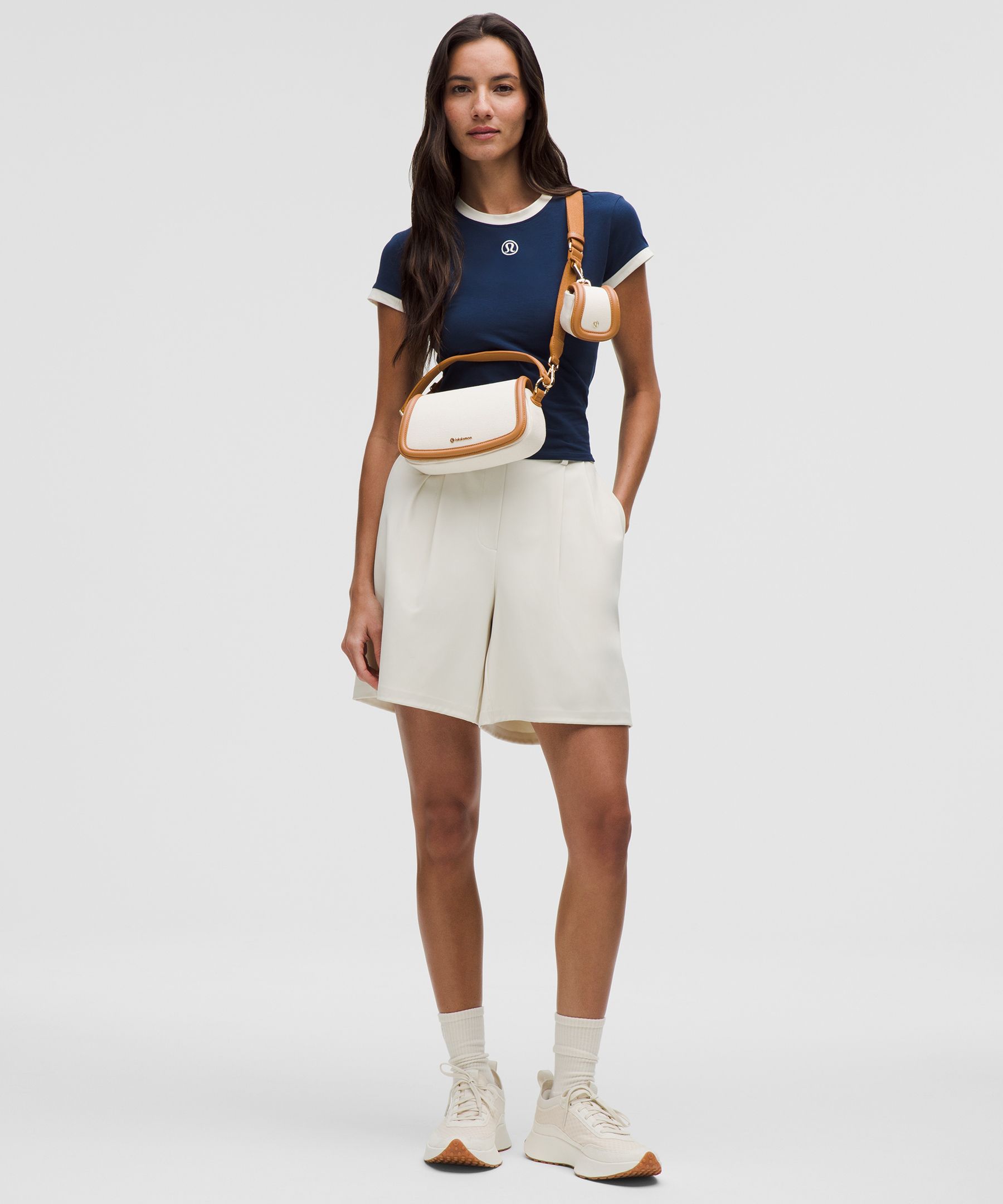 Lululemon - Canvas Mini Bag - Brown,neutral/natural/chestnut Brown