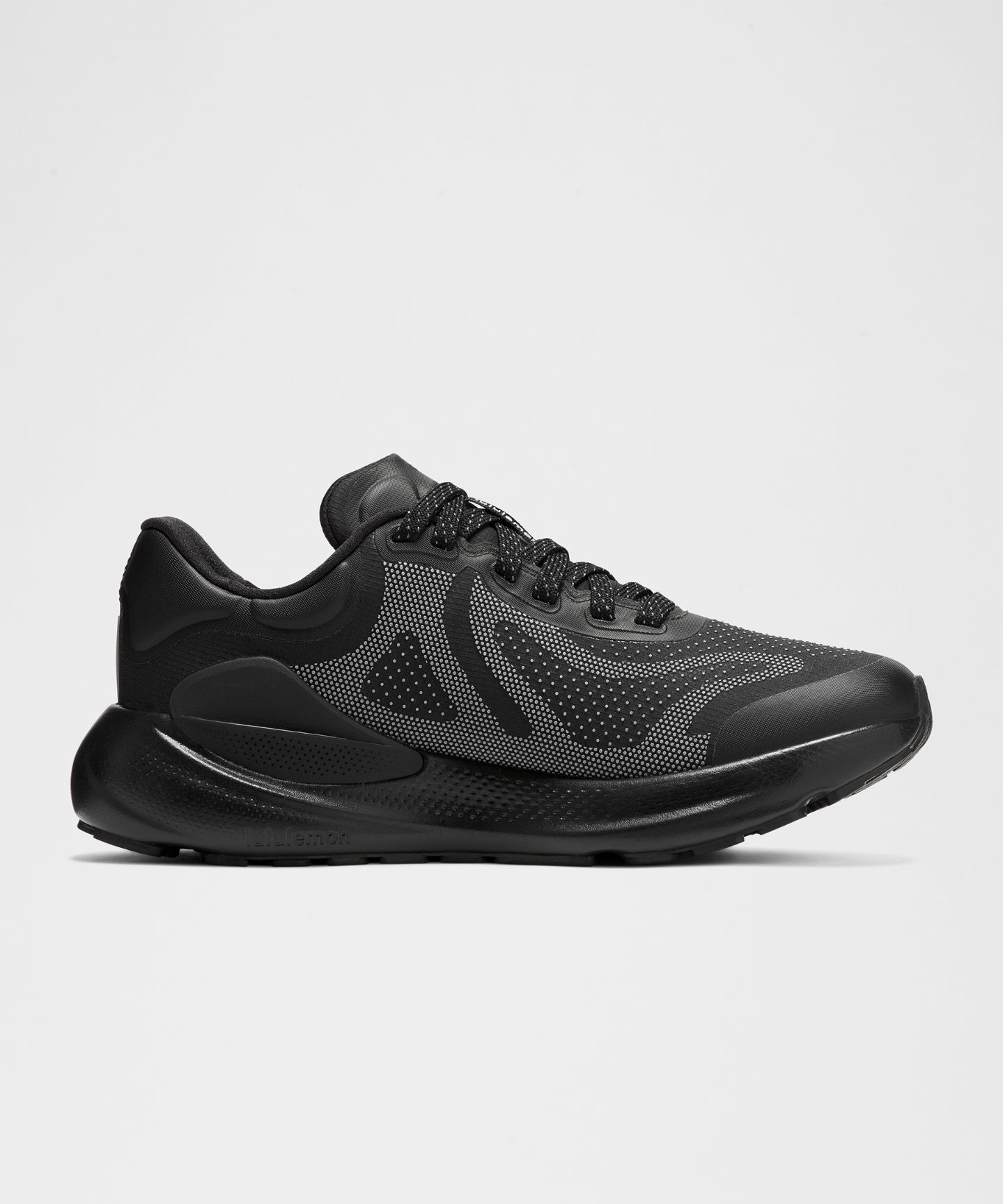 Обувь Lululemon Women's Beyondfeel Waterproof Running Shoe, цвет: Чёрный / Белый — фото 4