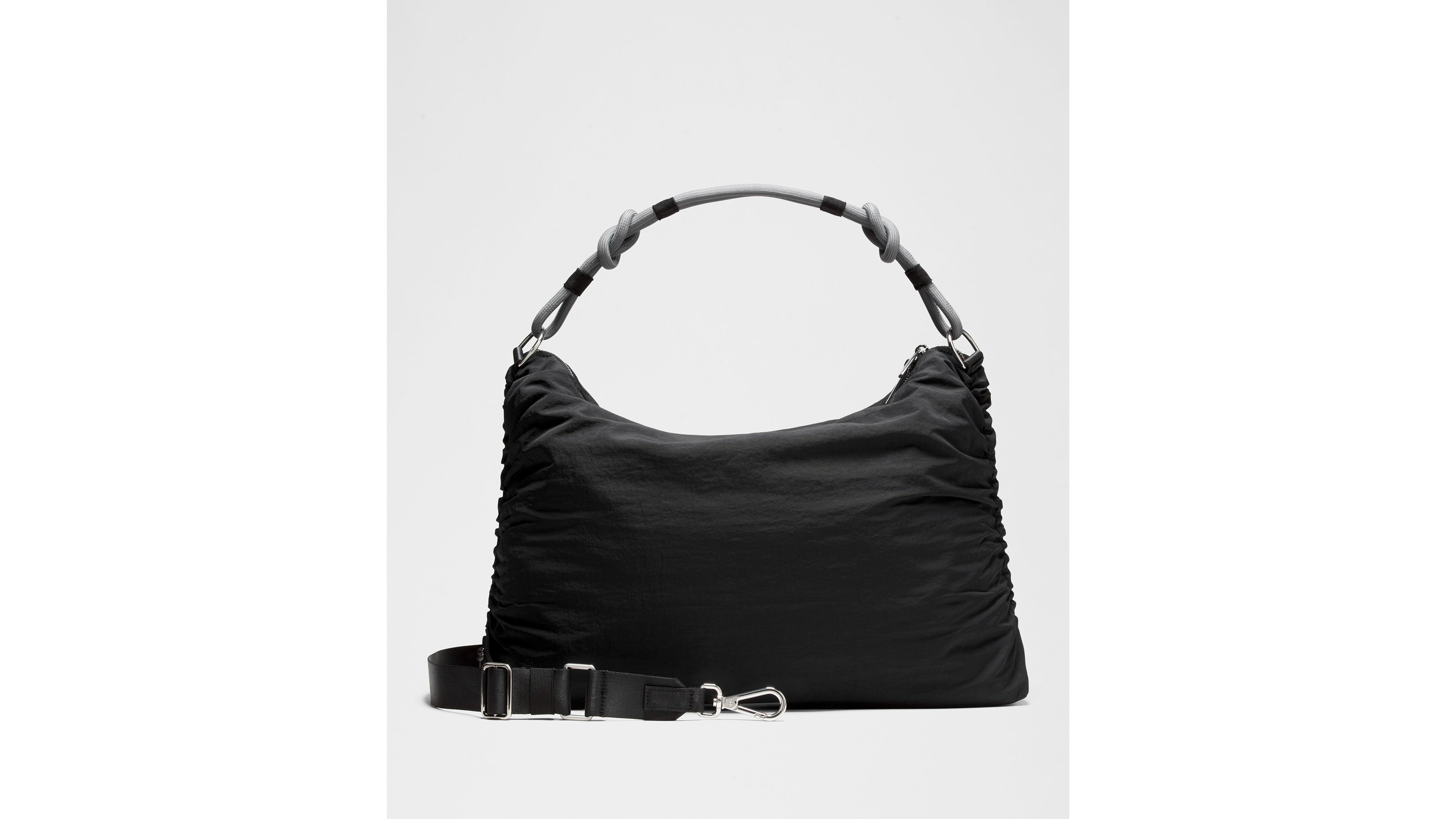 Convertible Ruched Crossbody Bag *Large 16L