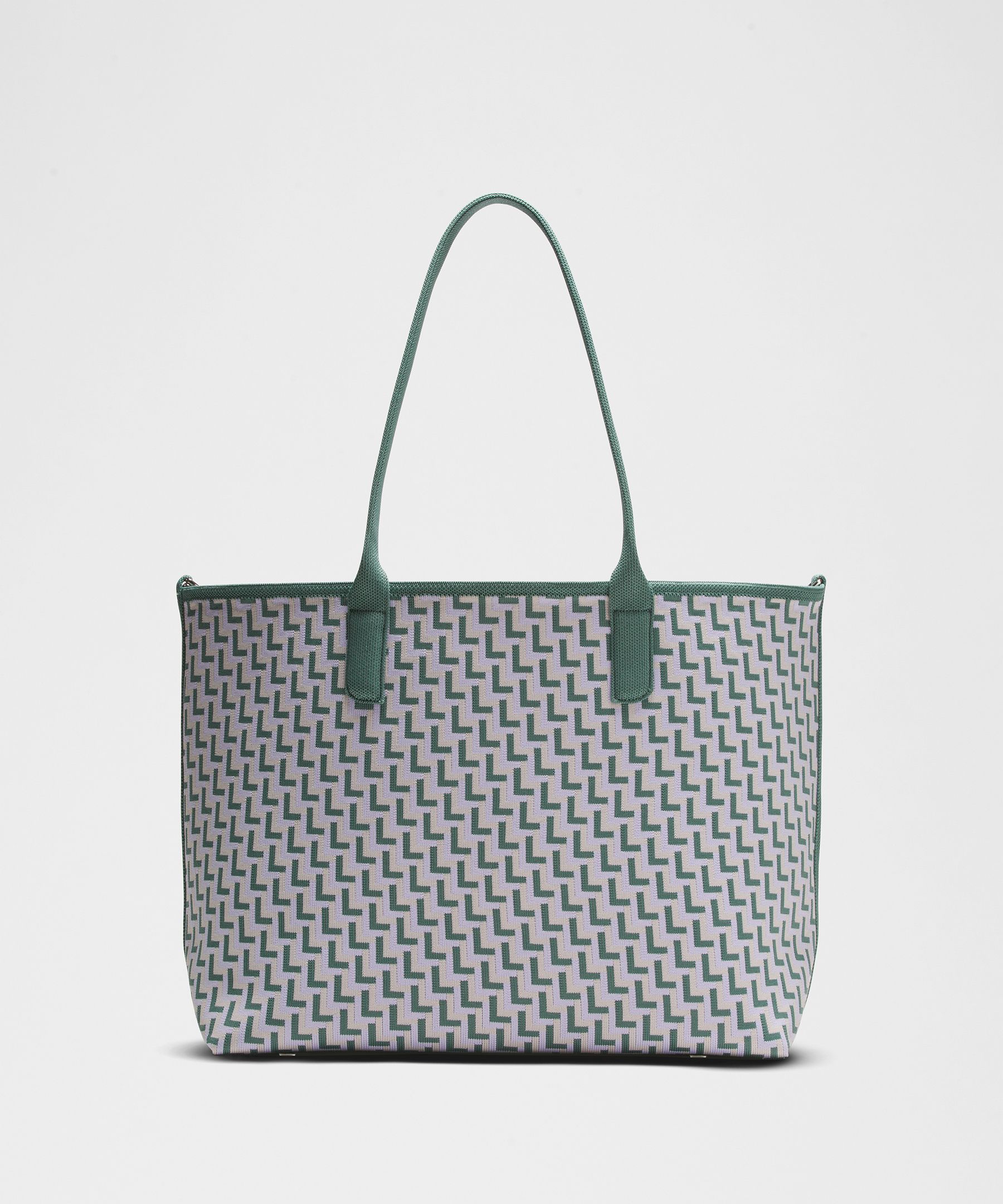 Lululemon - Classic Knit Tote Bag 18l - Green,purple/tidewater Teal/lavender Frost/chrome