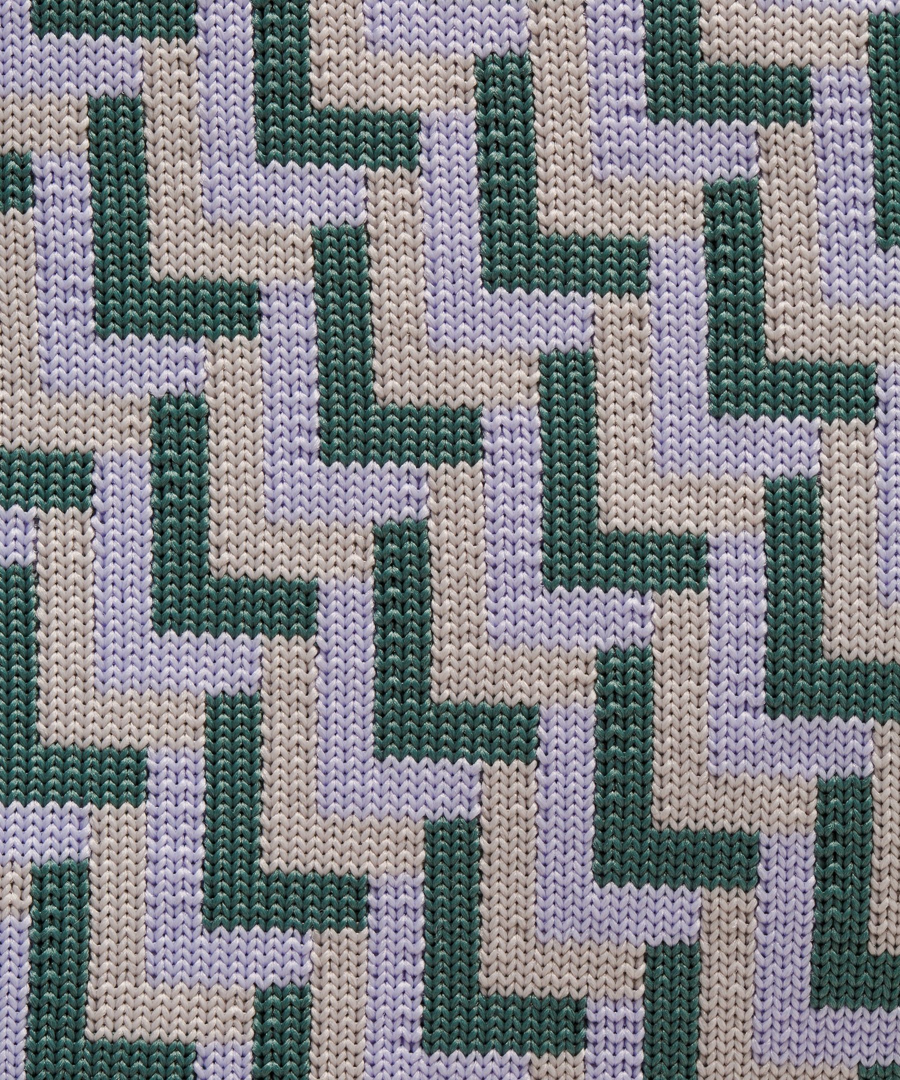 Lululemon - Classic Knit Tote Bag 18l - Green,purple/tidewater Teal/lavender Frost/chrome