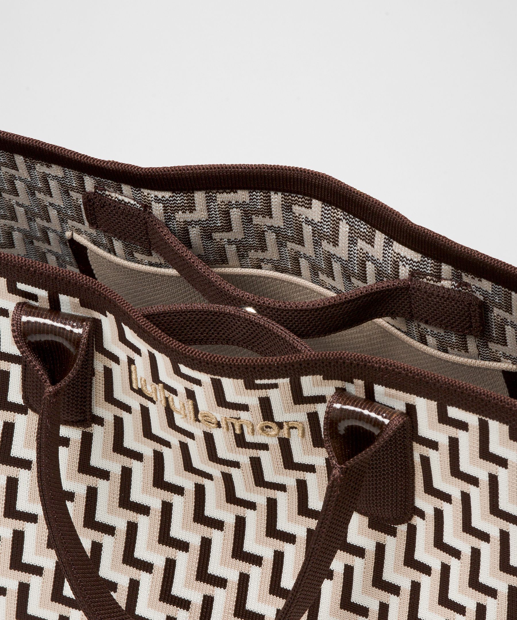 Shop Lululemon Classic Knit Small Tote Bag 8l