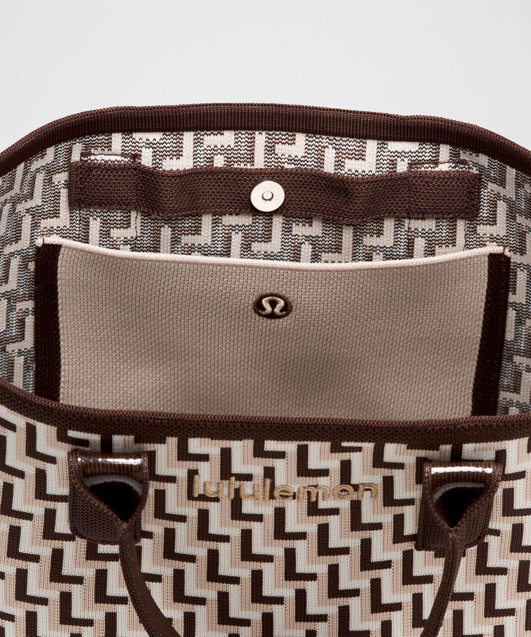 Shop Lululemon Classic Knit Small Tote Bag 8l