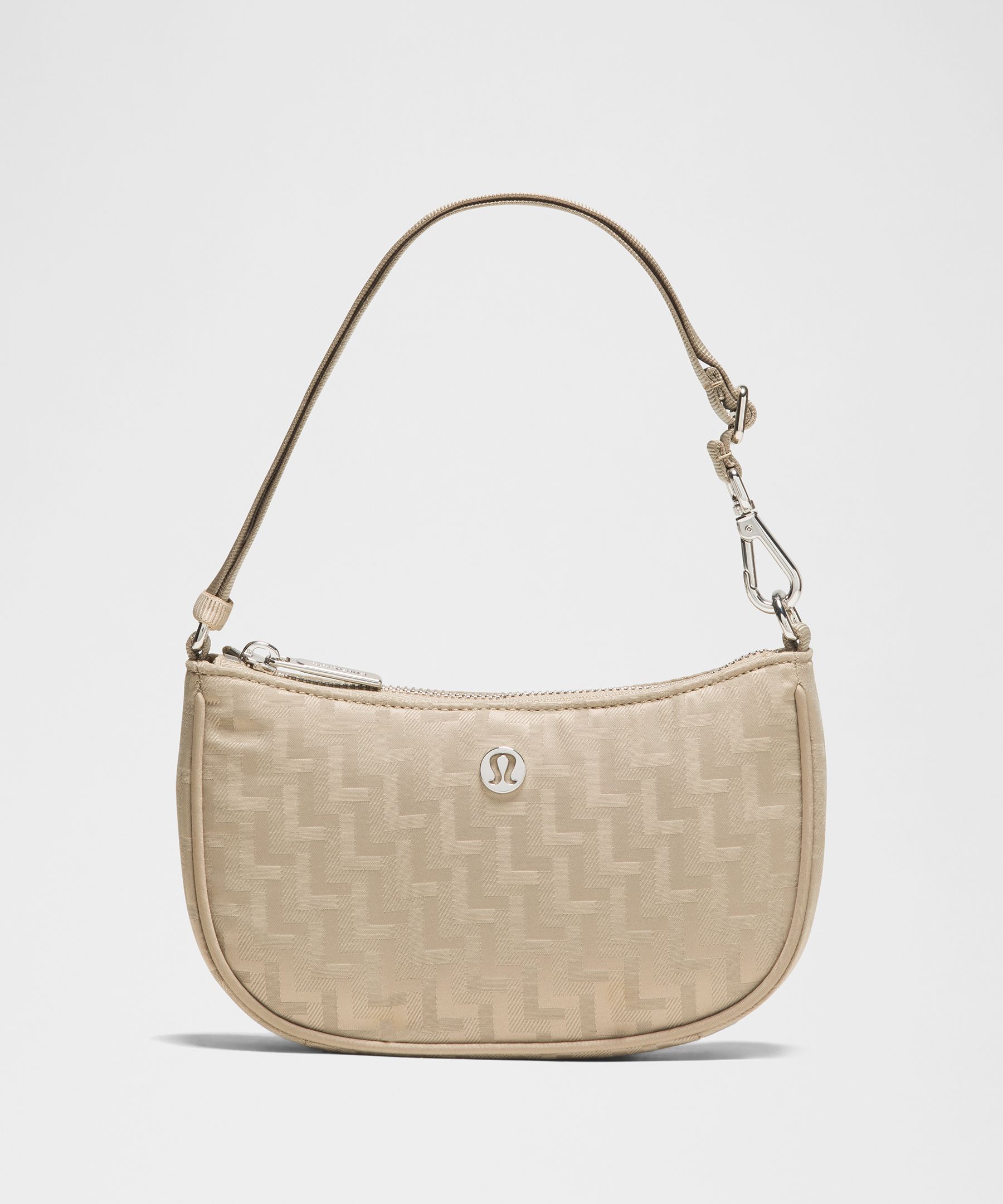 Huwzder Borsa Hobo In Pelle Vegana Vintage – Tracolla Regolabile, Beige Martellato
