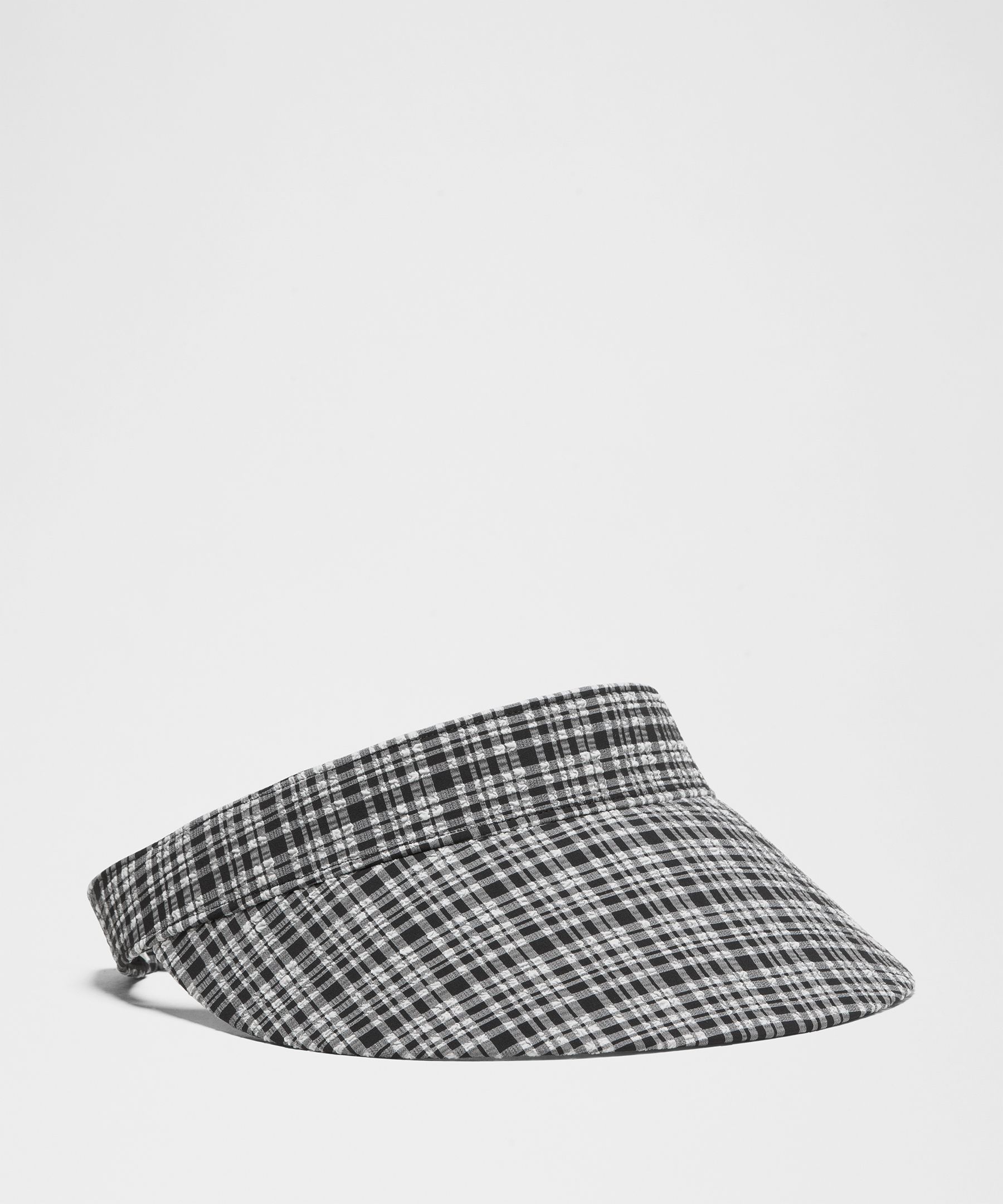 Lululemon Seersucker Check Removable Sweatband Visor