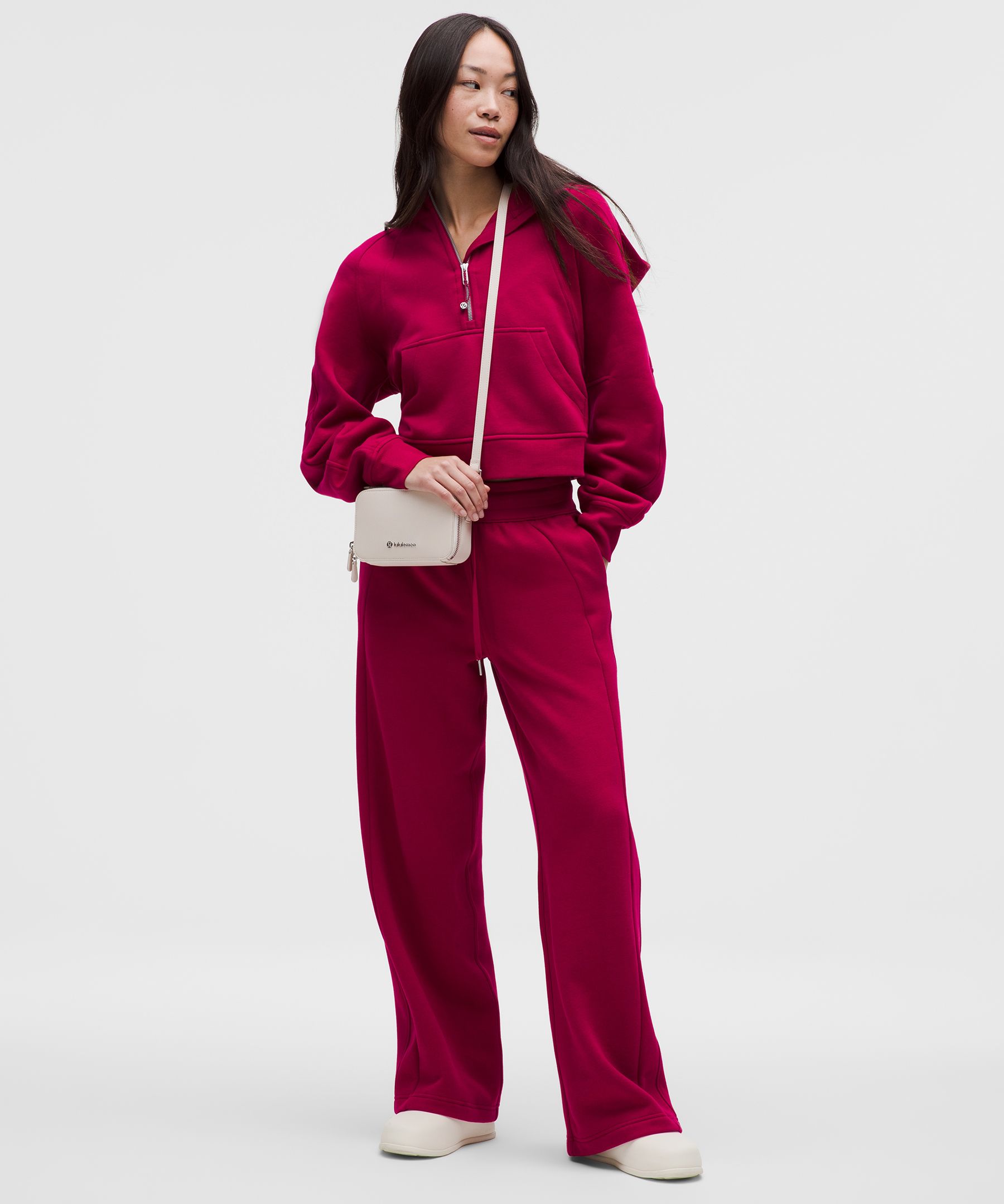 Lululemon Leather Alternative Camera Crossbody Bag