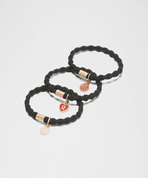 Аксессуары для волос Lululemon Embellished Hair Ties *3 Pack