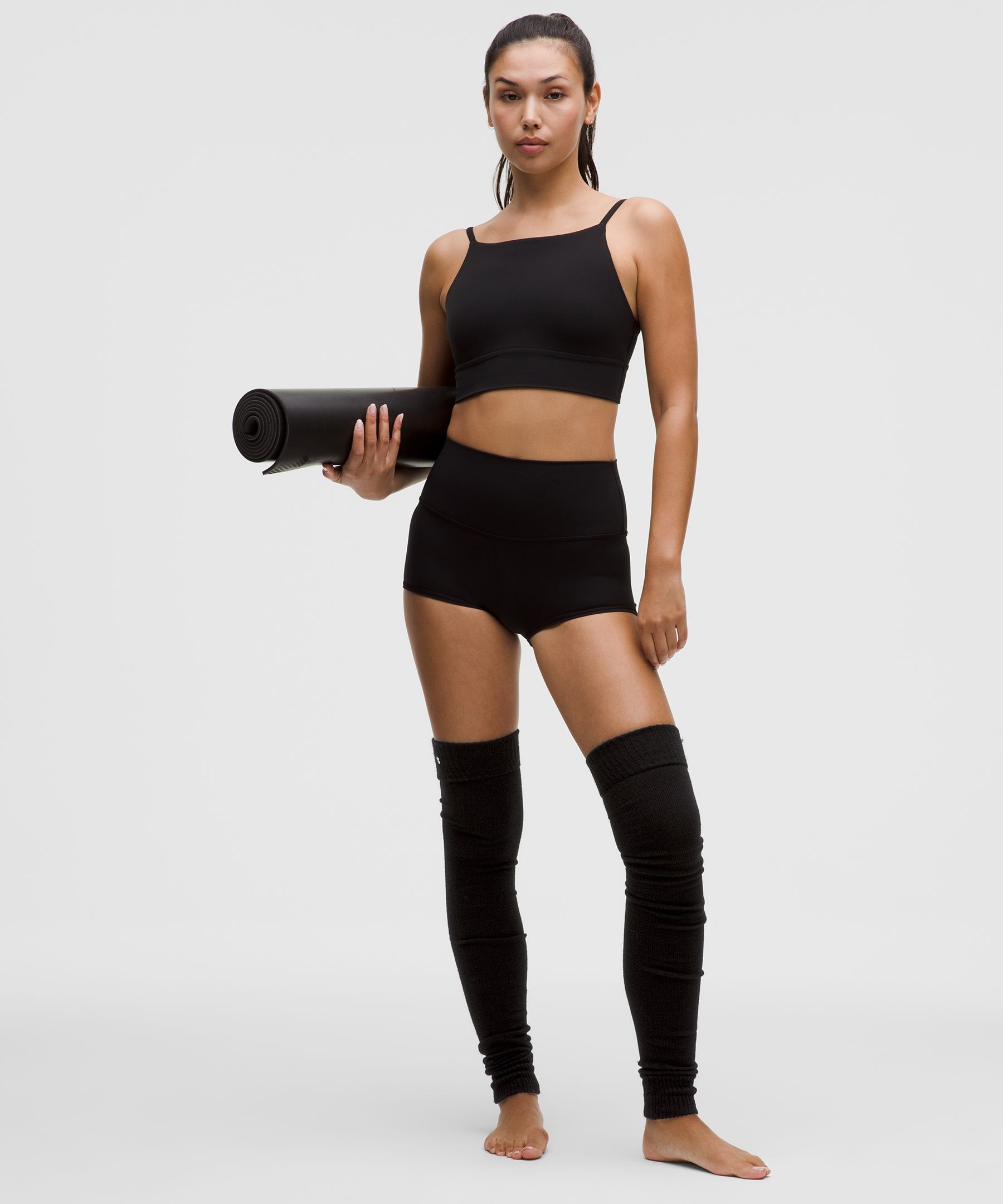 Lululemon Thigh-high Wool-blend Leg Warmers