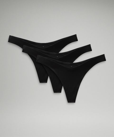 Женские трусы-стринги Lululemon Wundermost Nulu, 3 пары