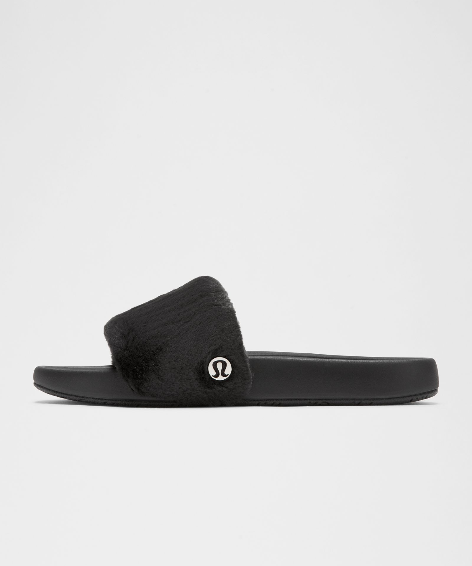 Женские сандалии Lululemon Women's Restfeel Faux Fur Slide — фото 3
