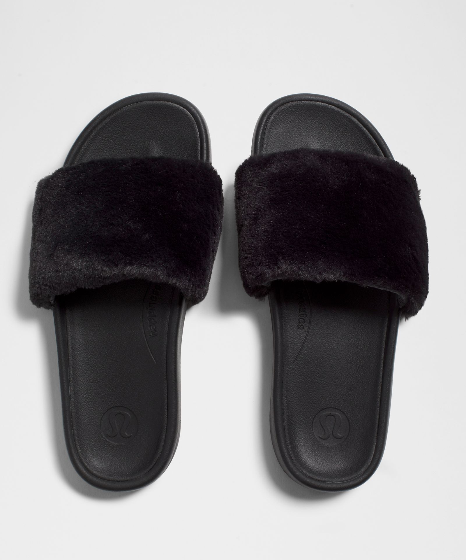 Женские сандалии Lululemon Women's Restfeel Faux Fur Slide — фото 5