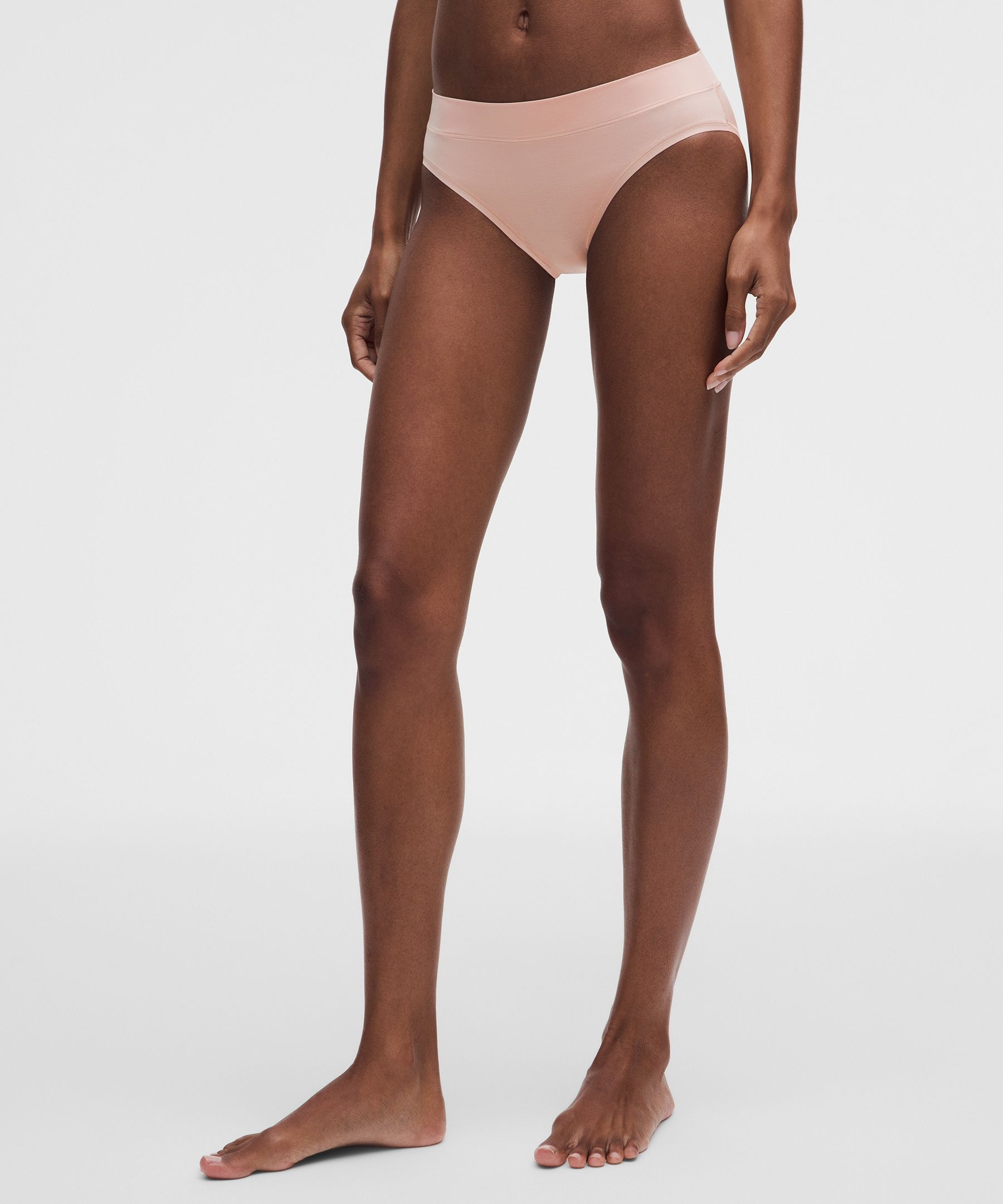 UnderEase Mid-Rise Bikini Underwear