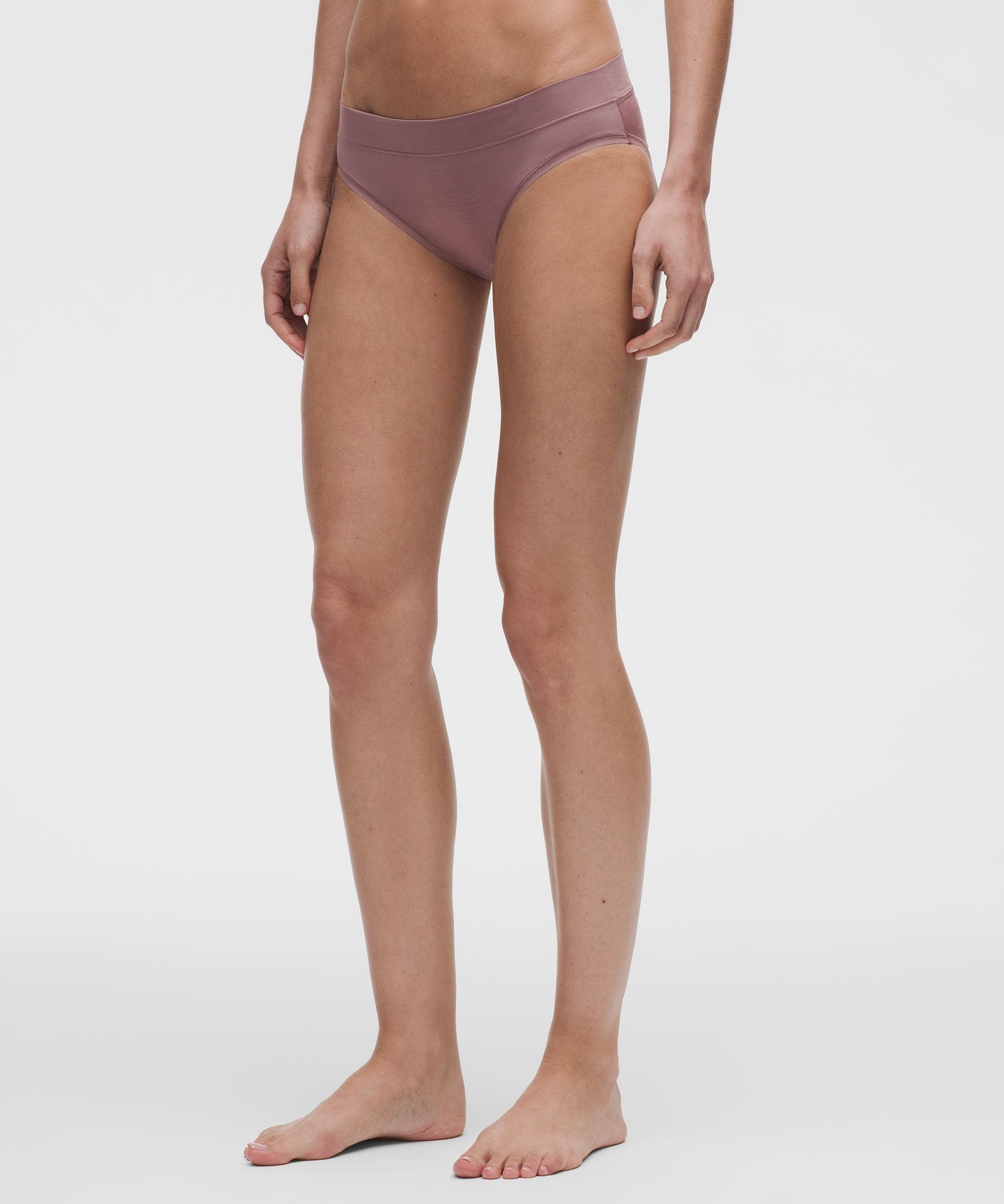 UnderEase Mid-Rise Bikini Underwear