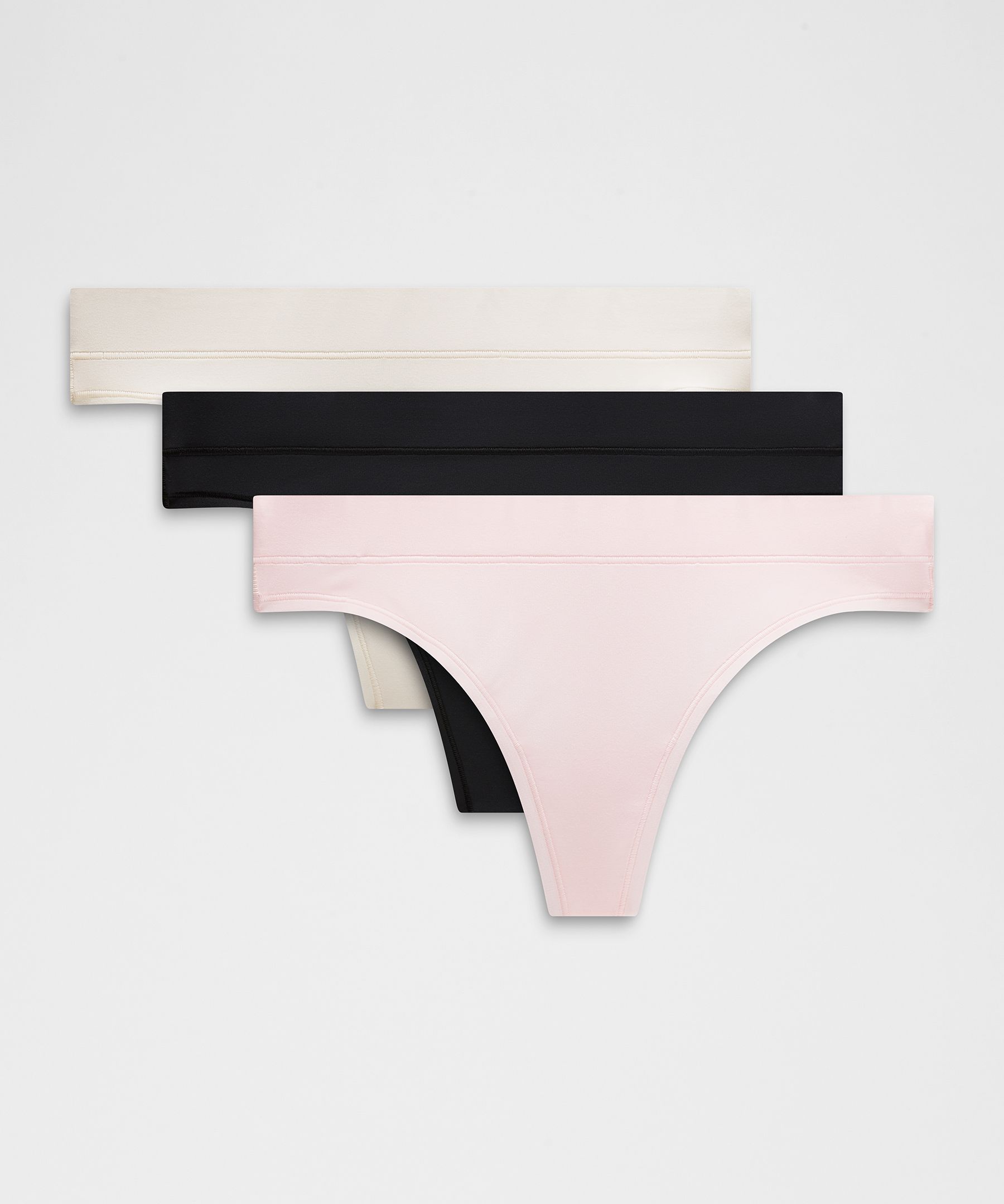 Tanga UnderEase de tiro medio Paquete de 3 *Mejoradas