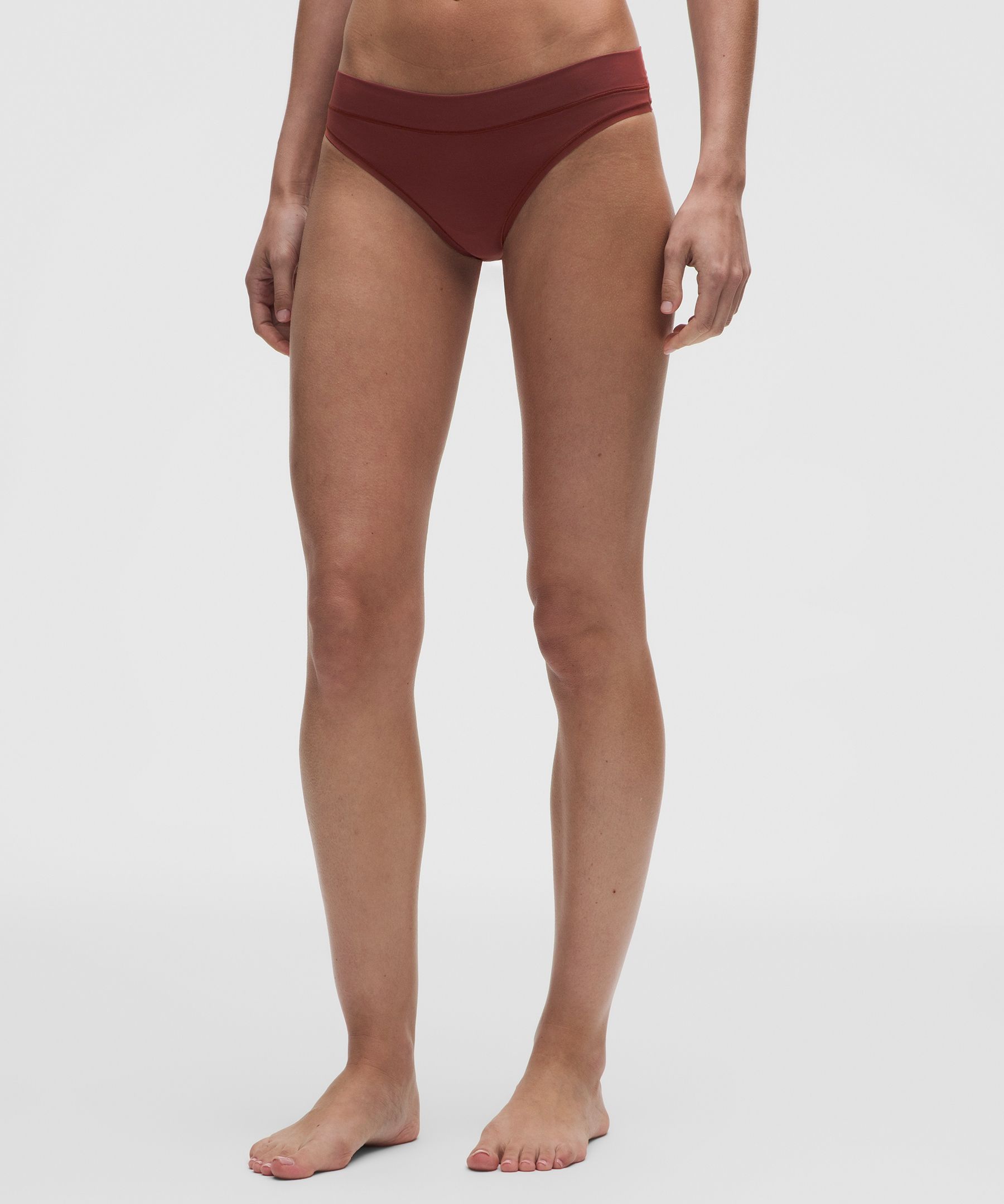 Tanga UnderEase de tiro medio Paquete de 3 *Mejorado