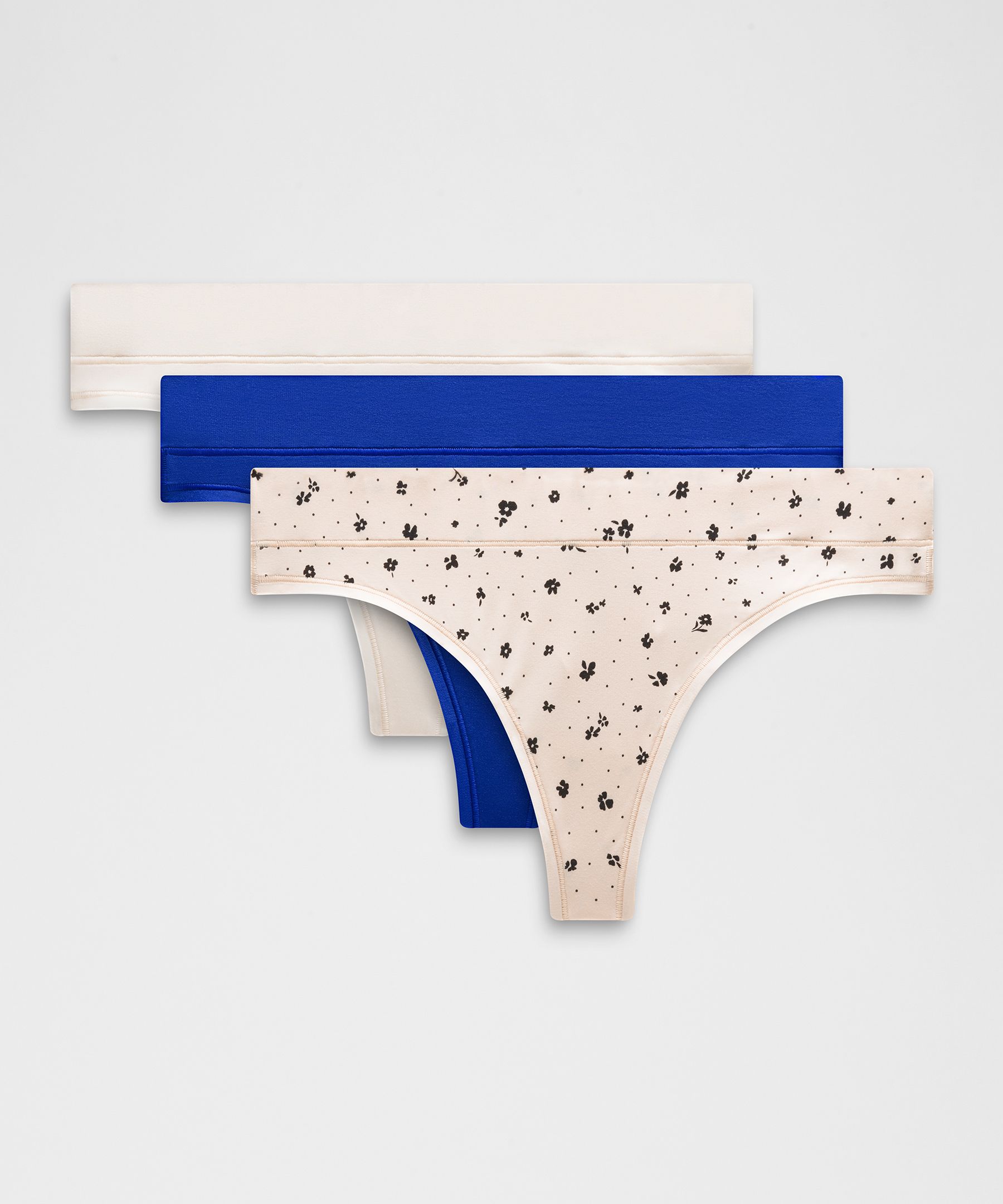 Braga estilo tanga de talle medio UnderEase, pack de&nbsp;3 *Dise&ntilde;o renovado