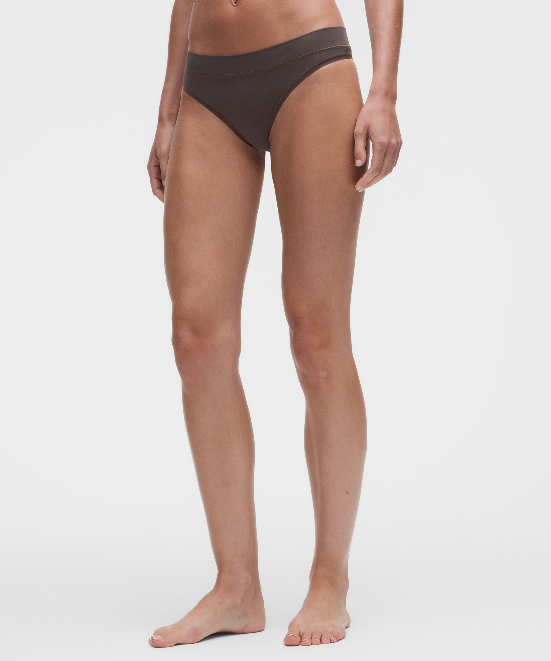 UnderEase Mid-Rise Thong Underwear 3 Pack *Updated