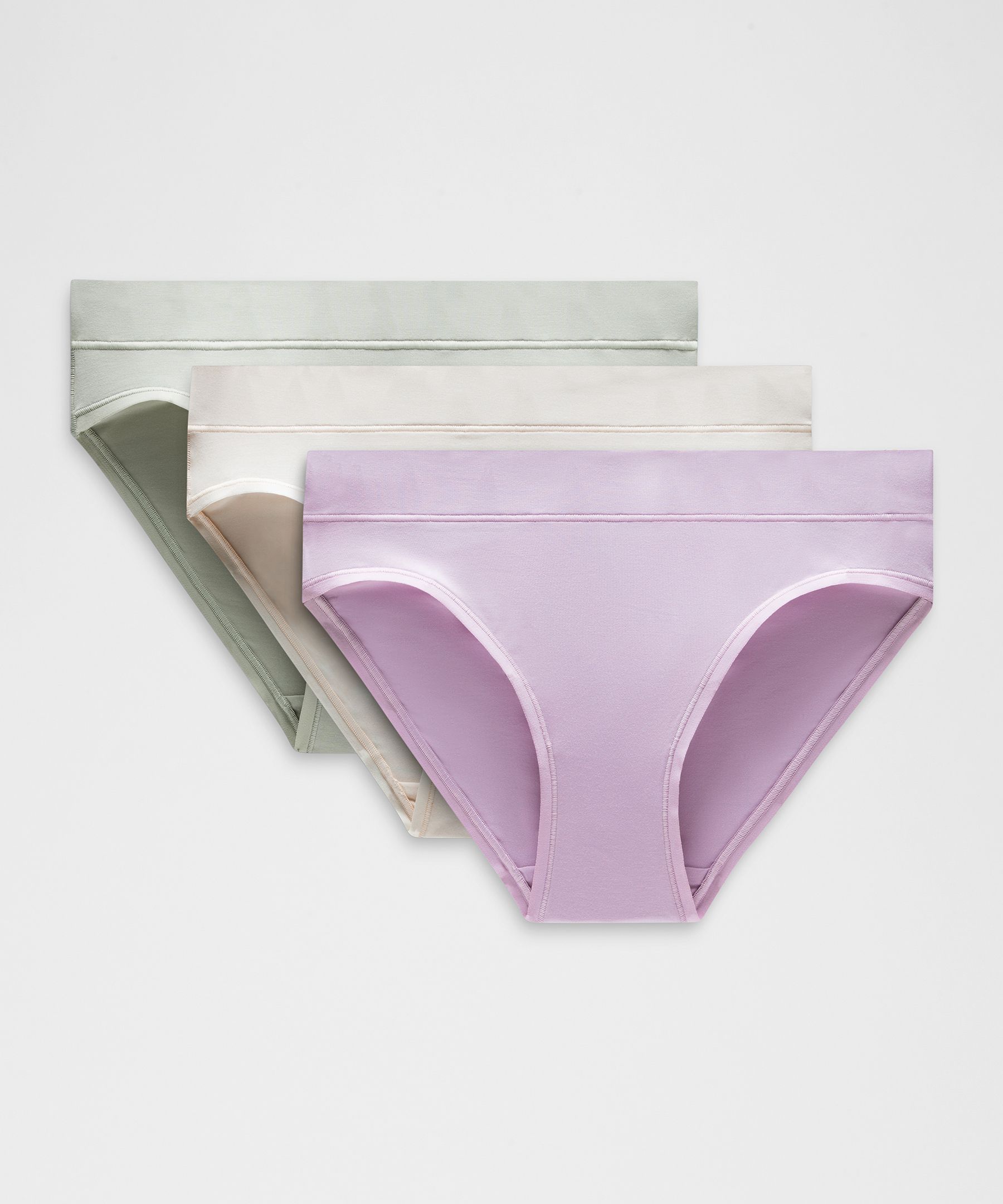 UnderEase Mid-Rise Bikini Underwear