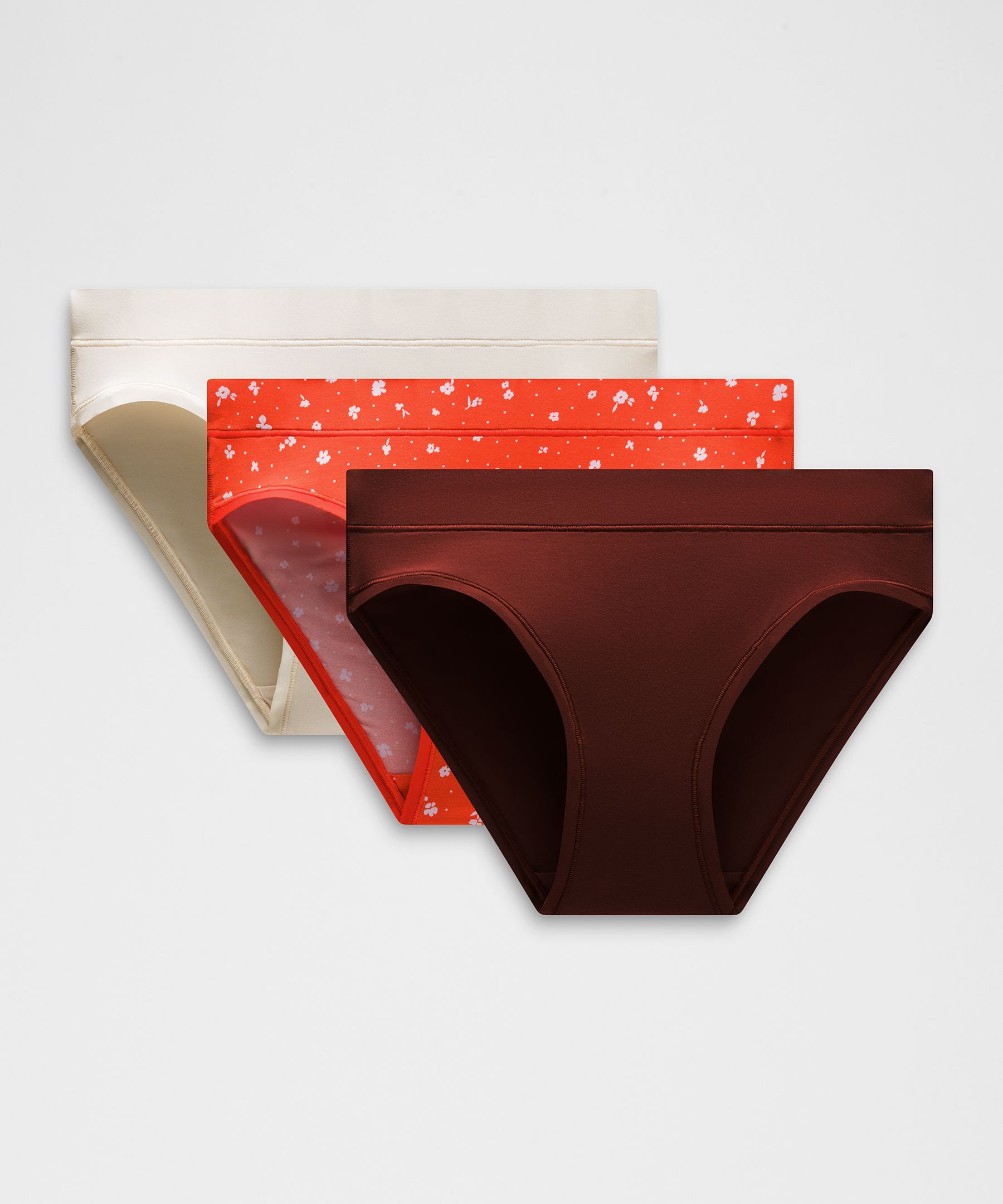 UnderEase Mid-Rise Bikini Underwear