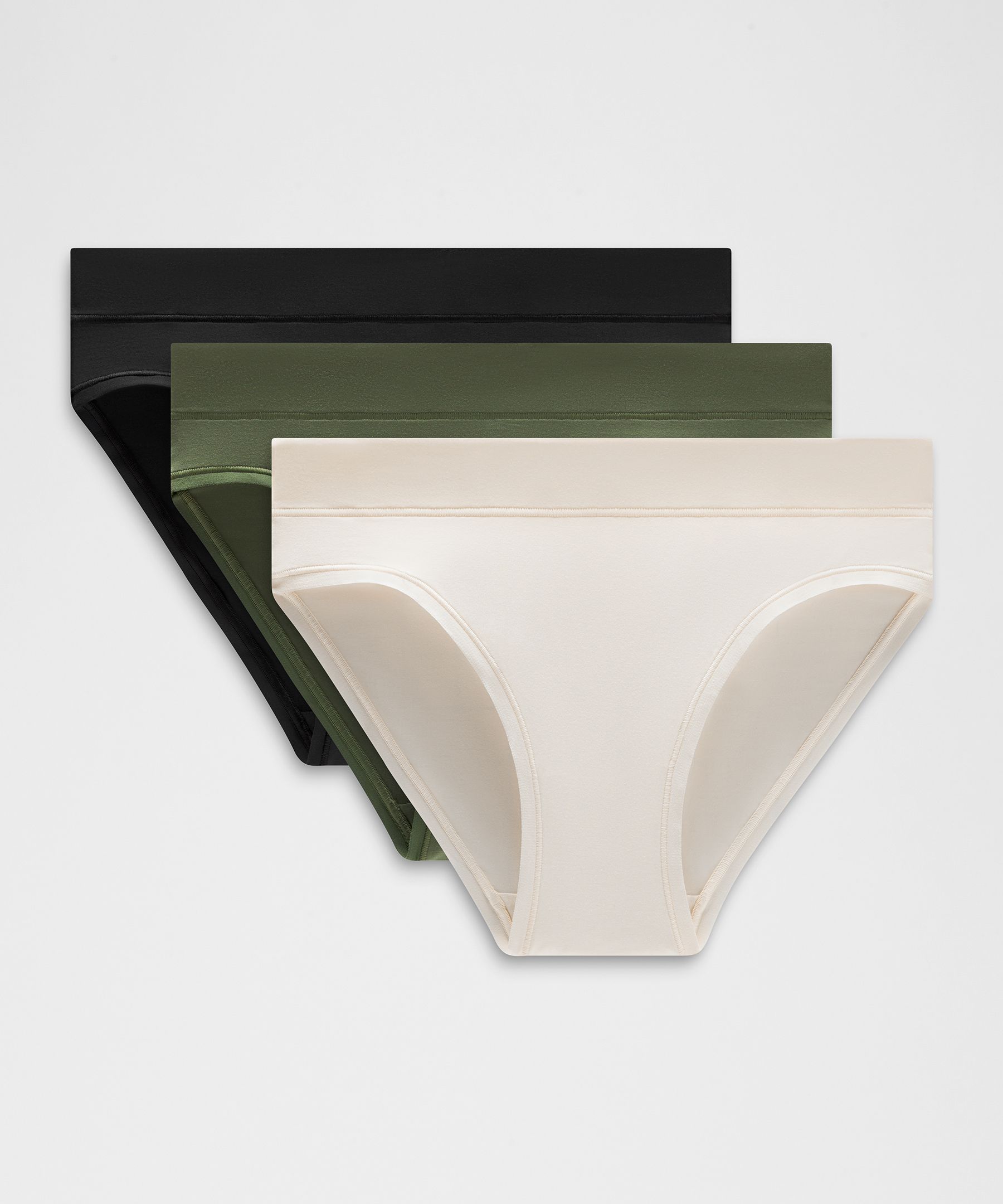 UnderEase Mid-Rise Bikini Underwear *3 Pack