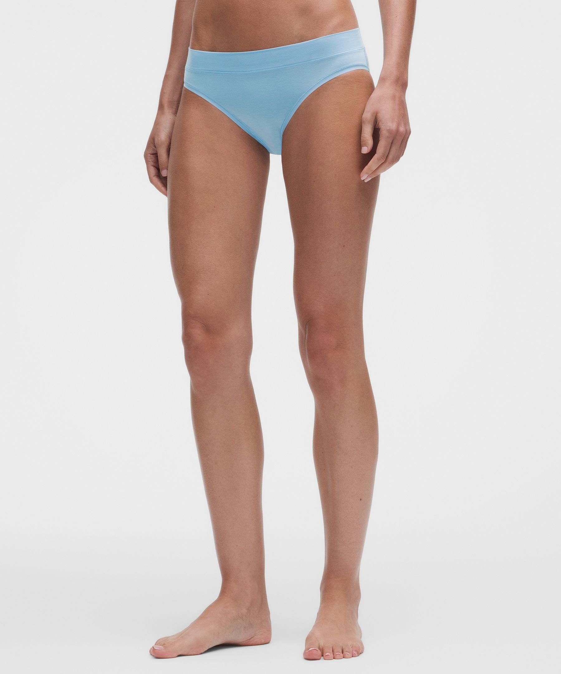 UnderEase Mid-Rise Bikini Underwear