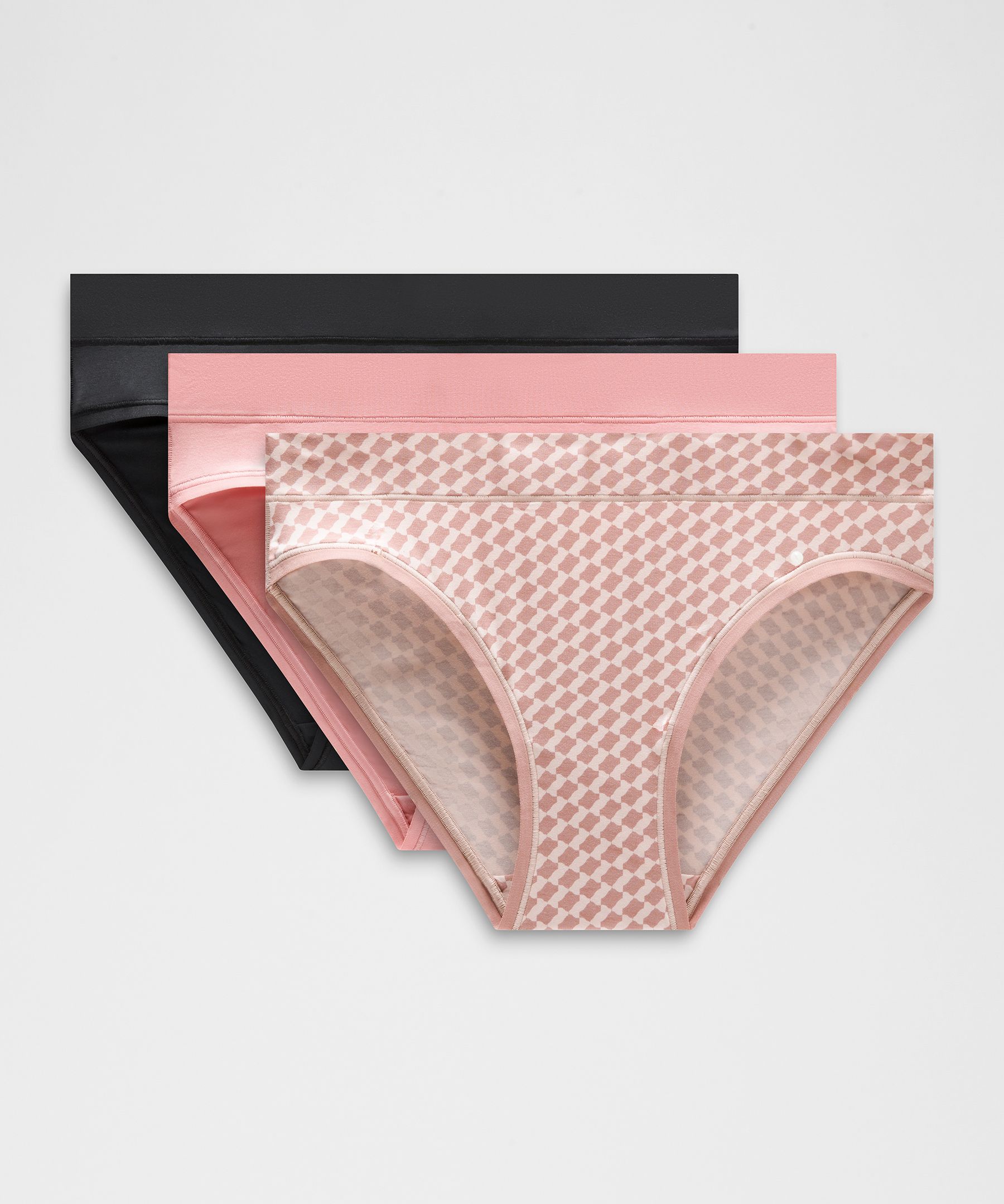 UnderEase Mid-Rise Bikini Underwear *3 Pack