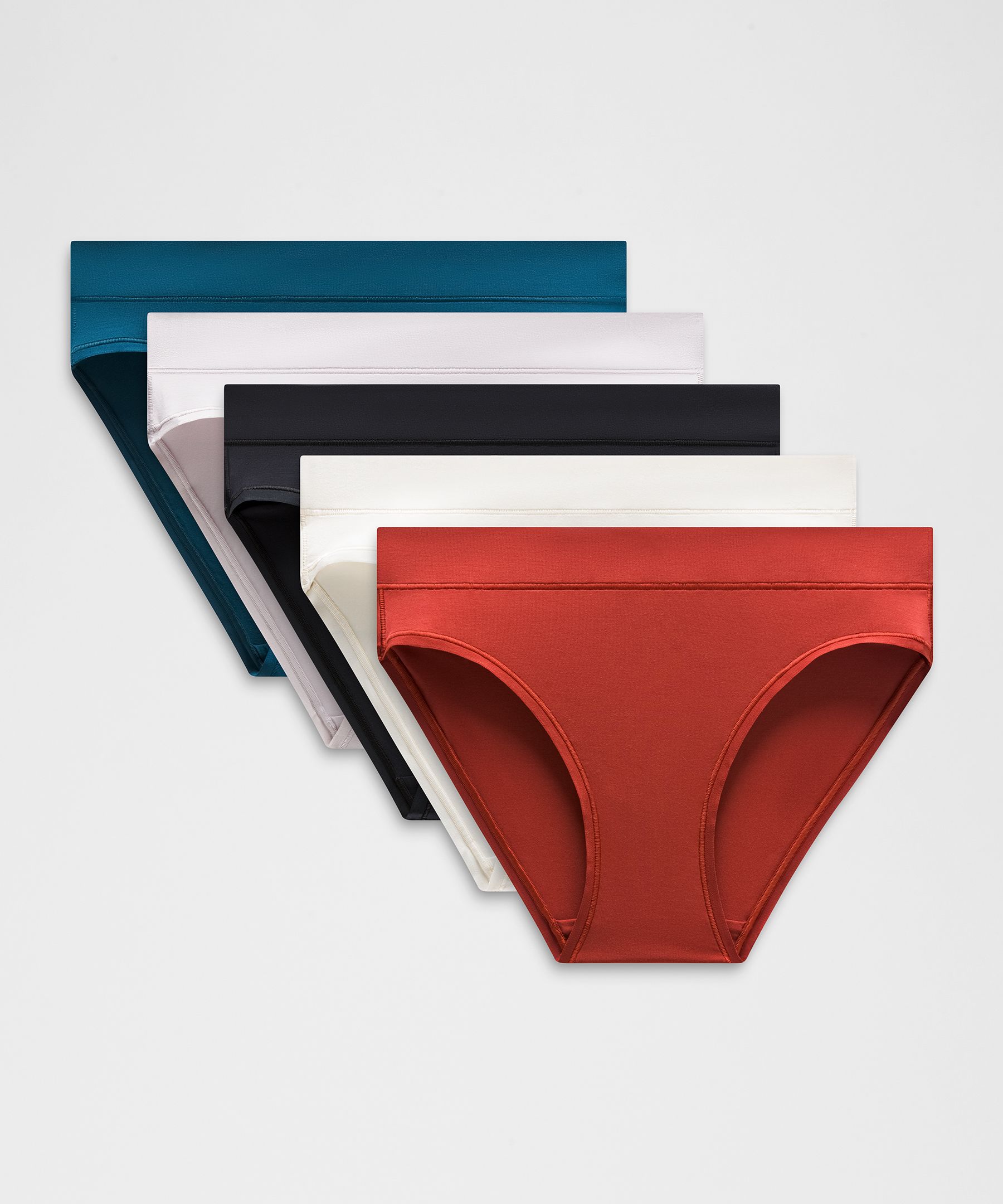 UnderEase Mid-Rise Bikini Underwear