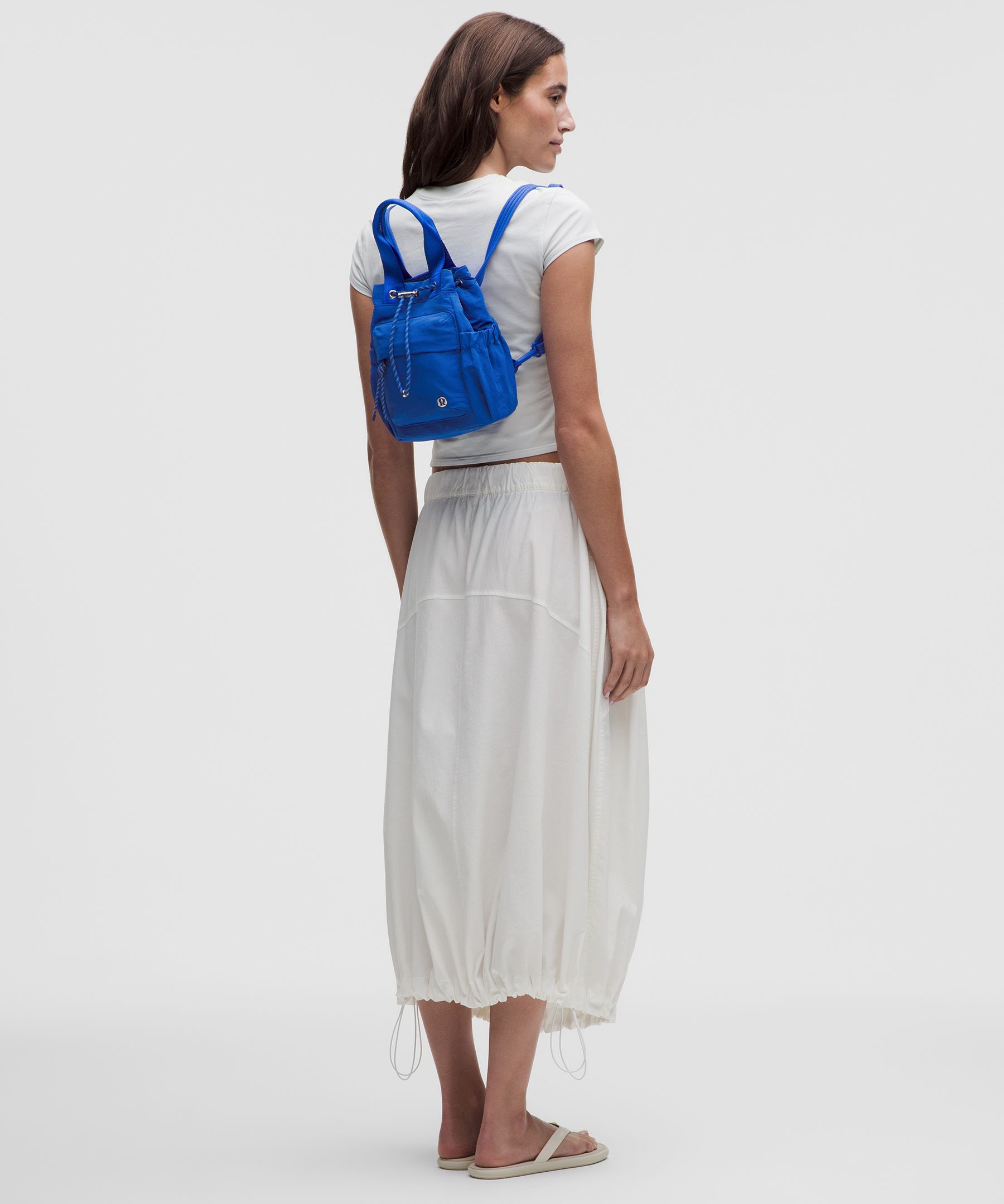 Convertible Drawstring Bucket Bag Mini 5L