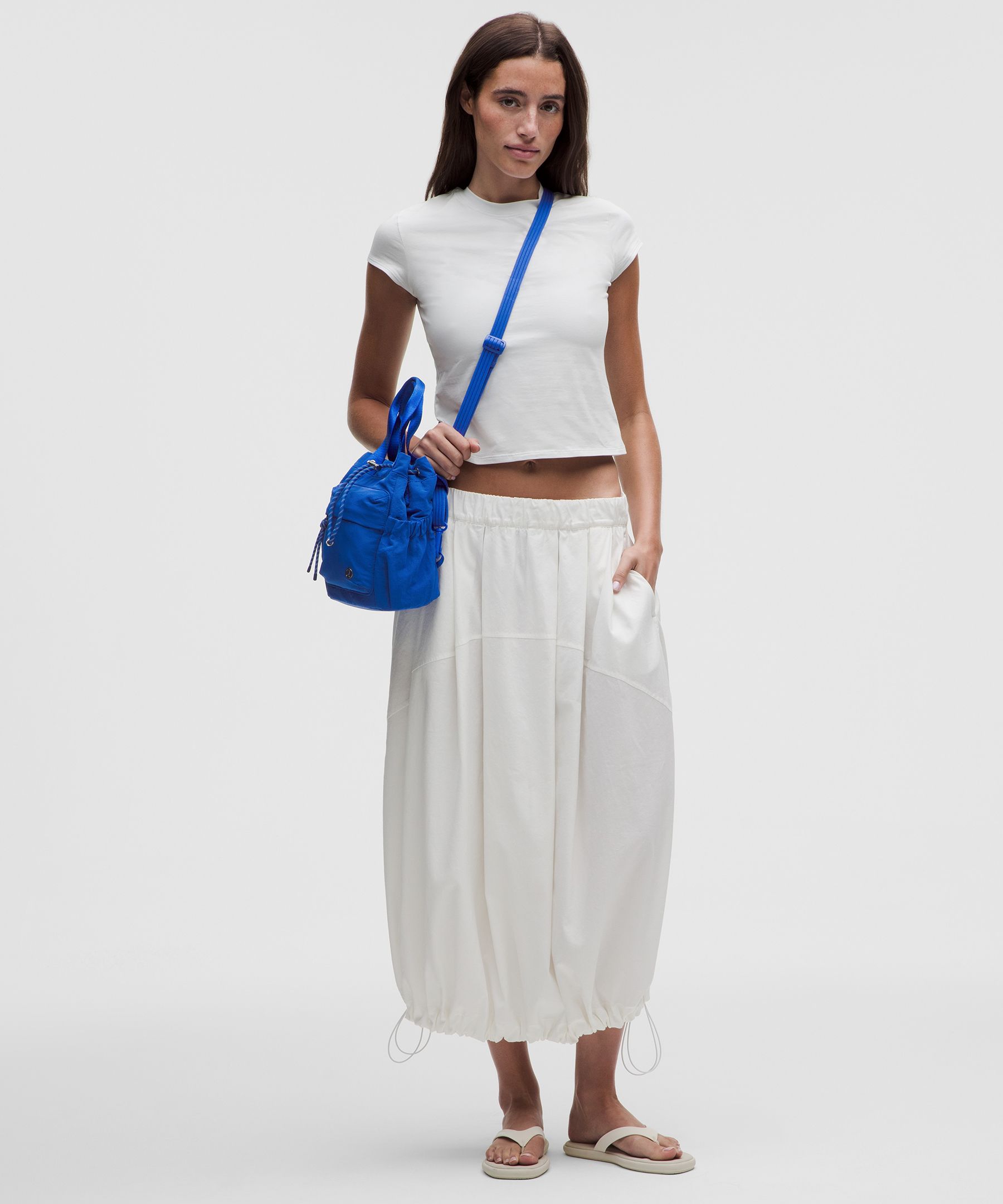 Convertible Drawstring Bucket Bag Mini 5L