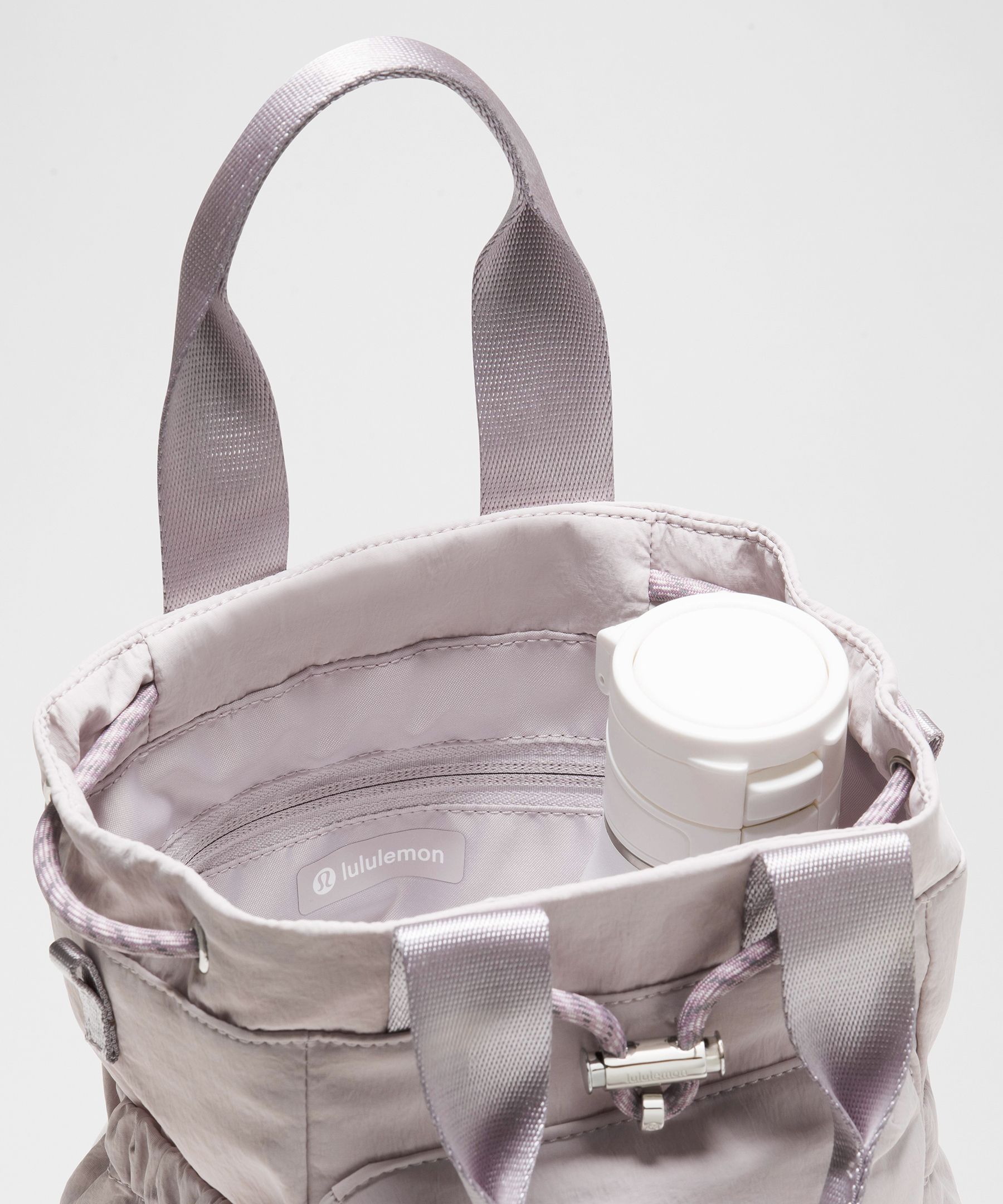 Convertible Drawstring Bucket Bag Mini 5L - Purple