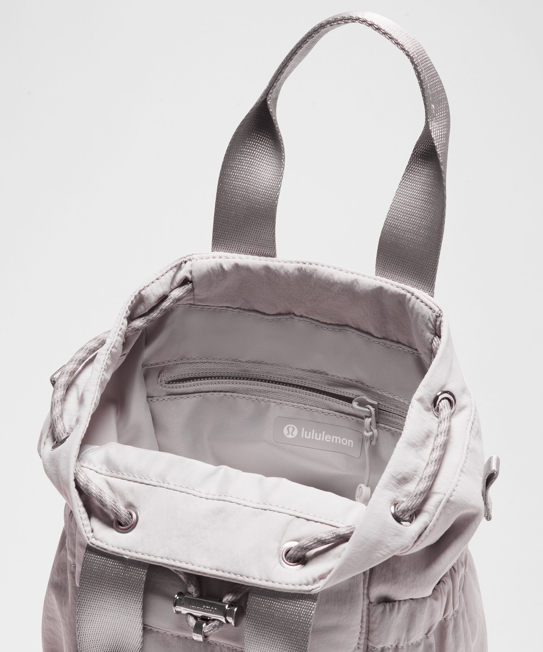 Convertible Drawstring Bucket Bag Mini 5L - Purple
