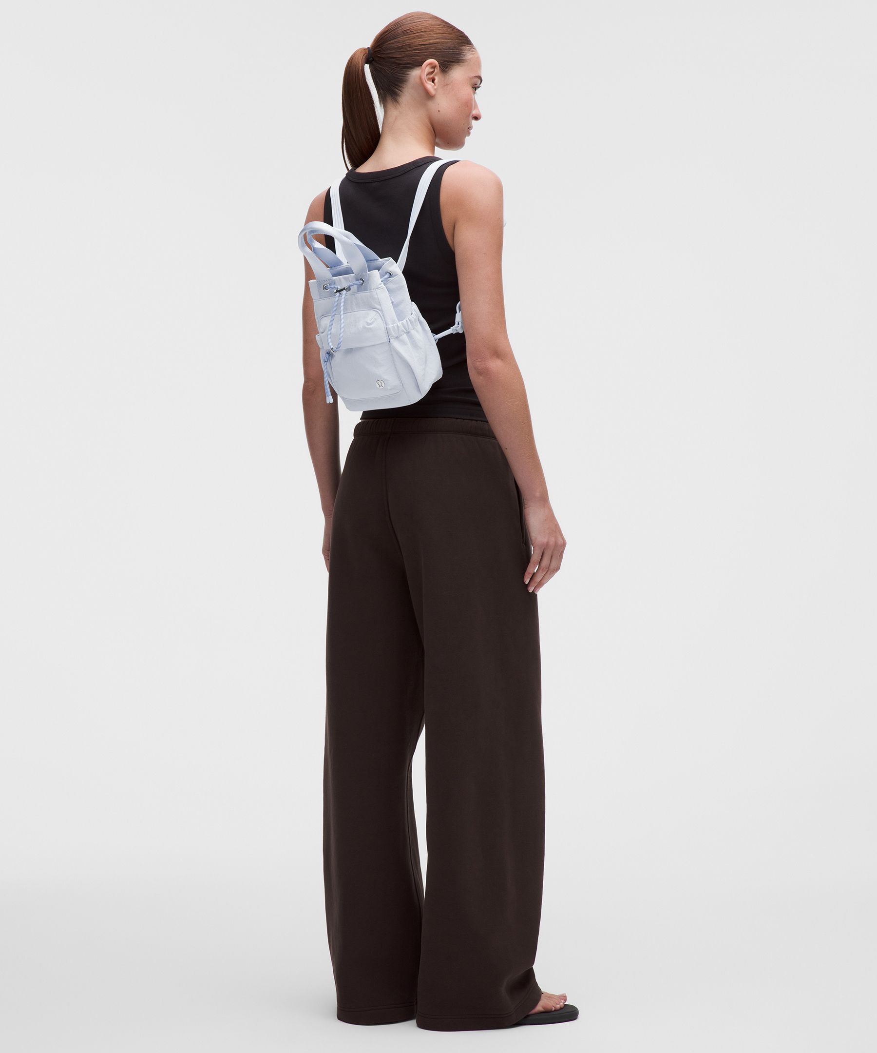 Convertible Drawstring Bucket Bag Mini 5L
